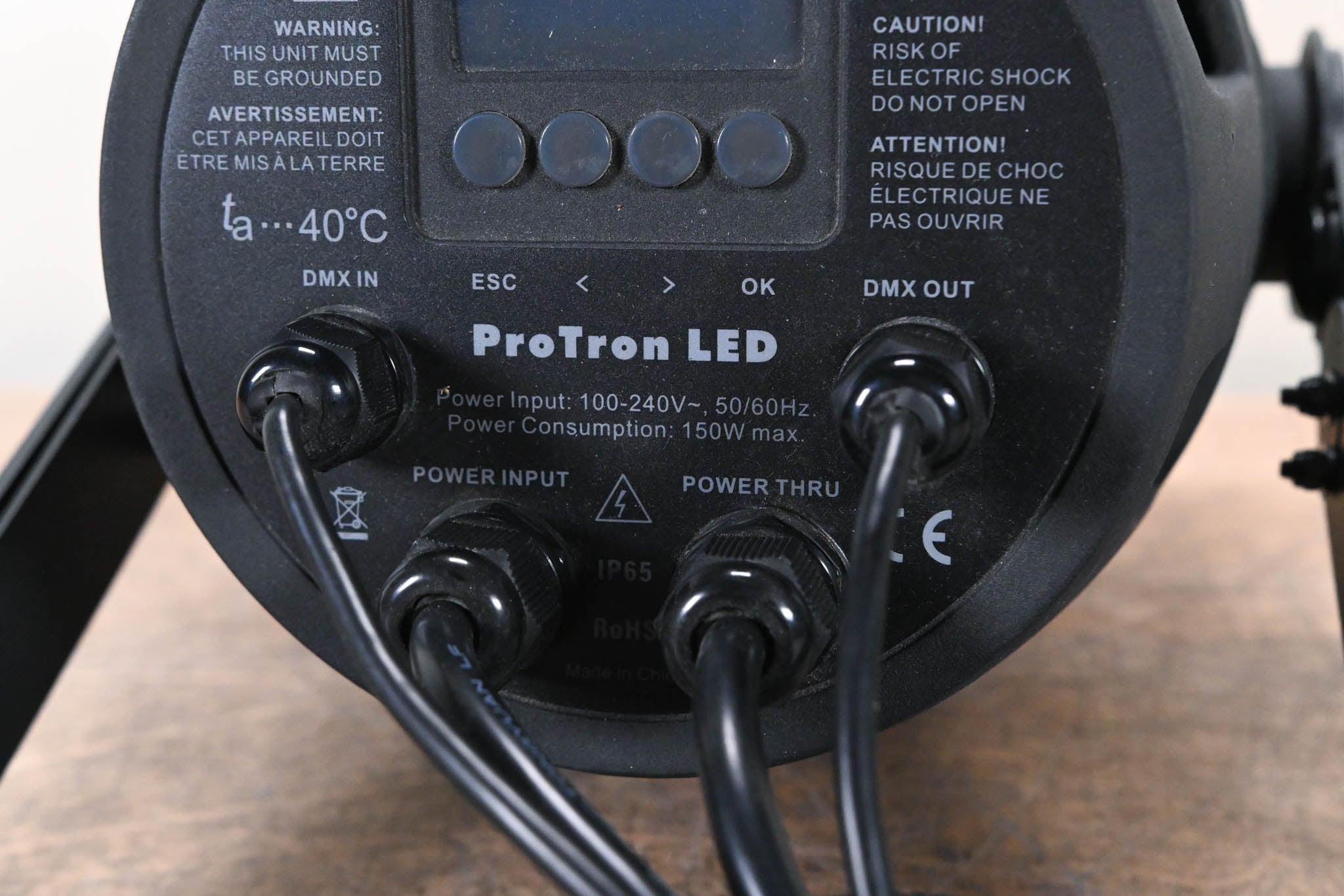 Elation ProTron LED 6,500K Cool White LED Strobe Light