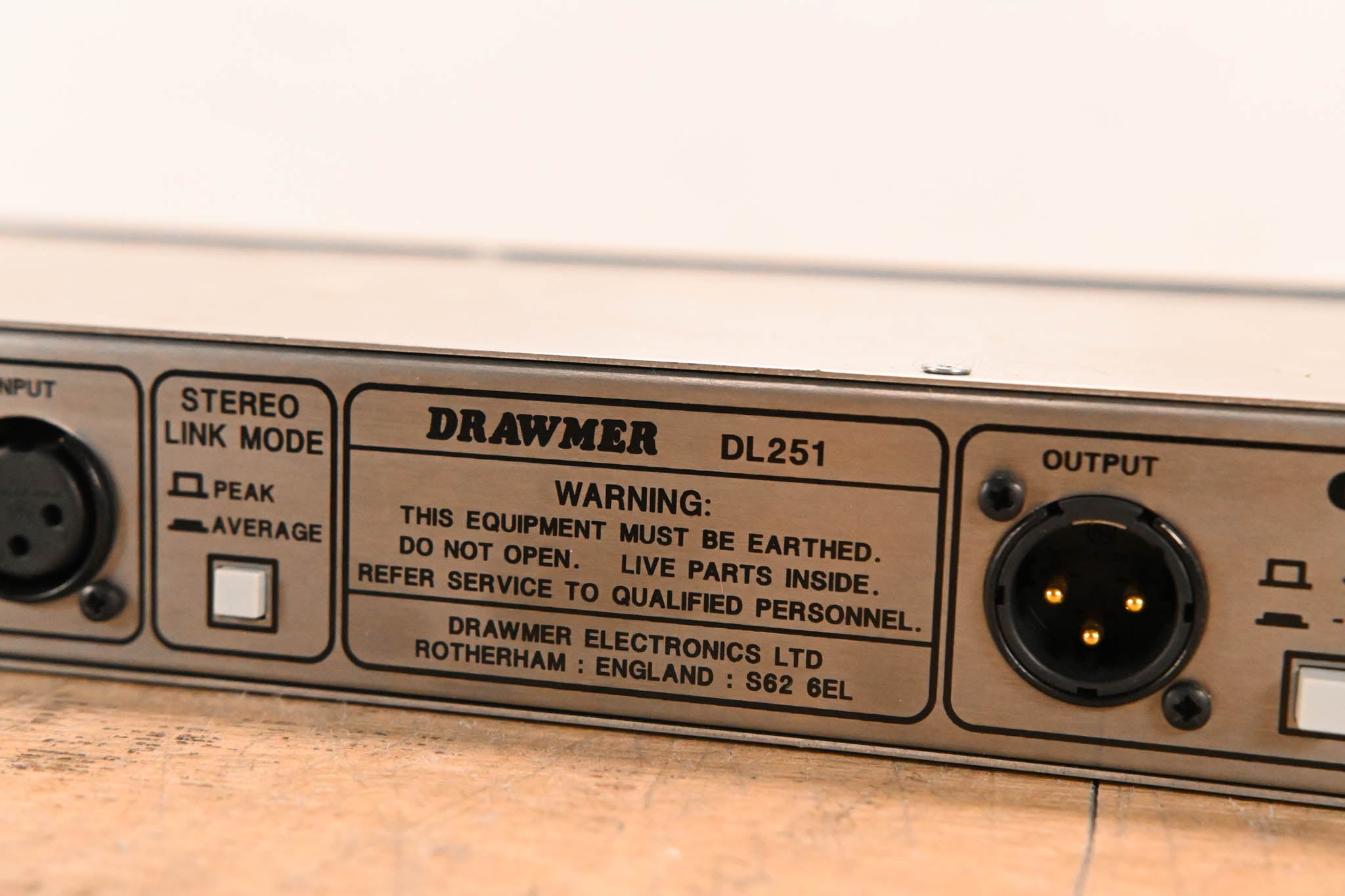 Drawmer DL251 2-Channel Spectral Compressor