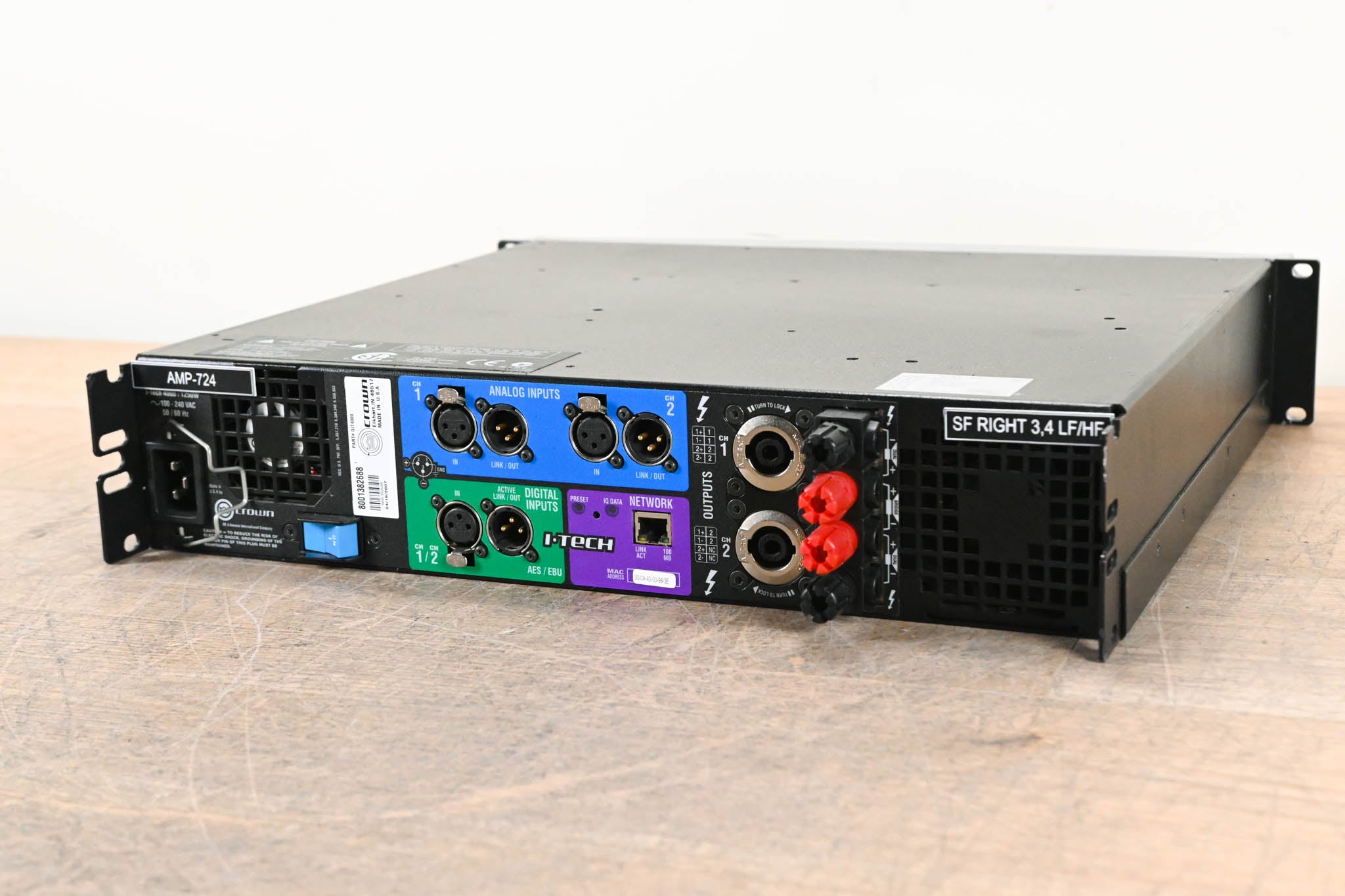 Crown I-Tech 4000 2-Channel Power Amplifier