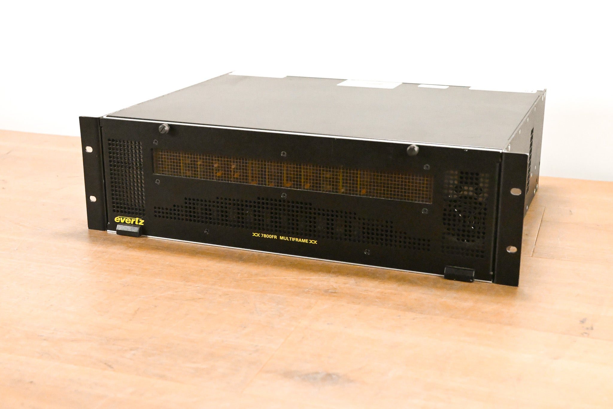 Evertz 7800FR 3RU Rackmount MultiFrame with Cards