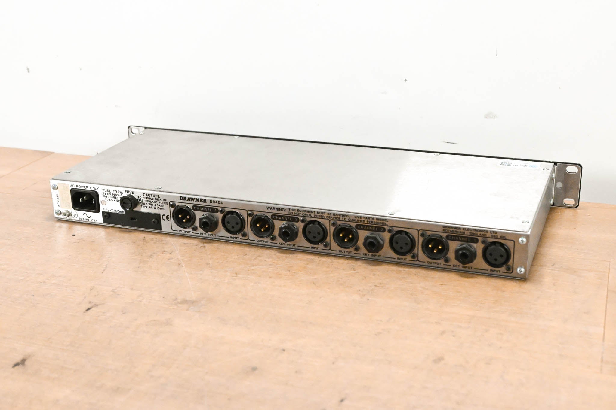 Drawmer DS404 Quad-Gate 4-Channel Noise Gate