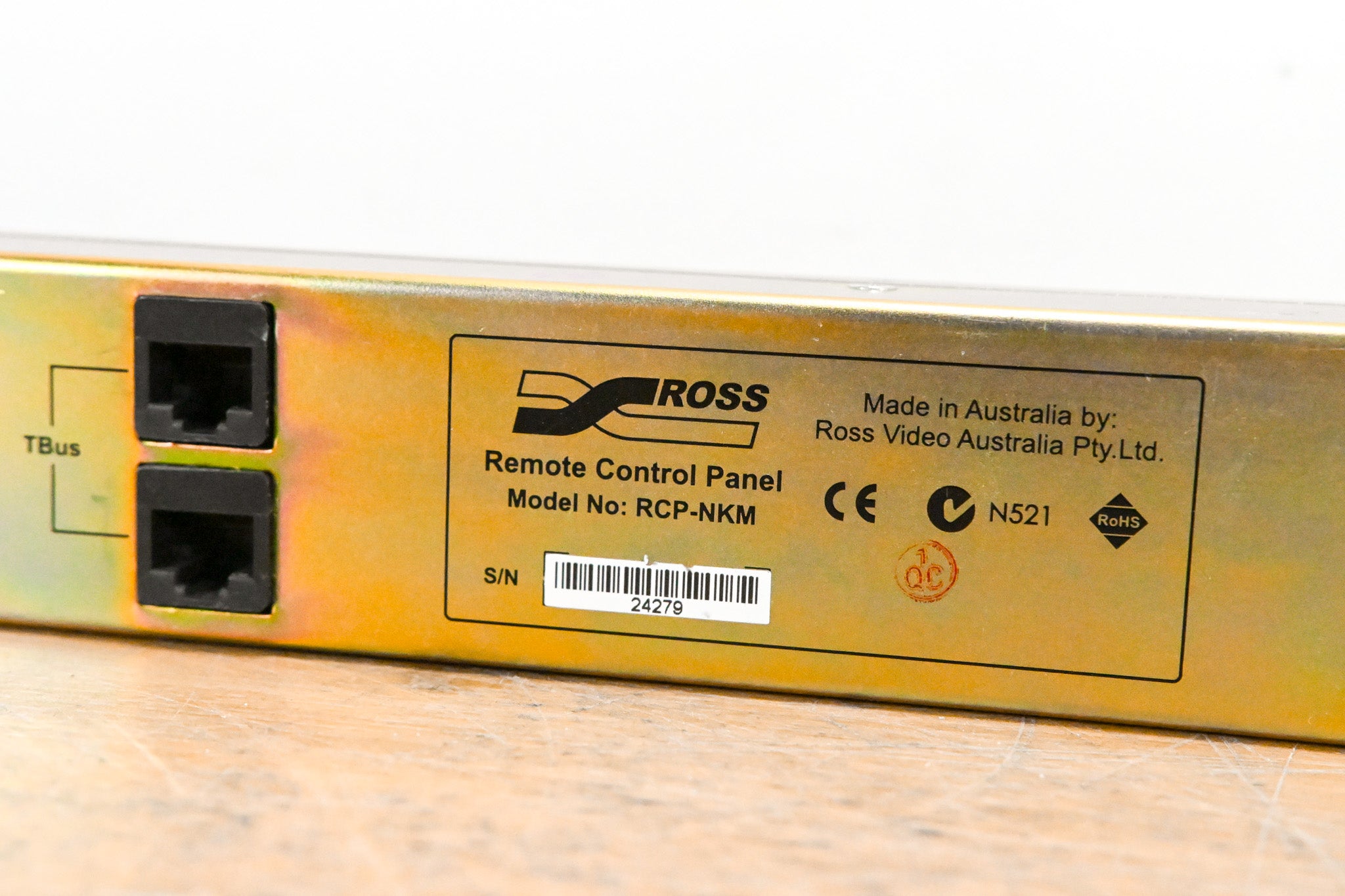 Ross RCP-NKM 1RU Remote Control Panel (NO POWER SUPPLY)