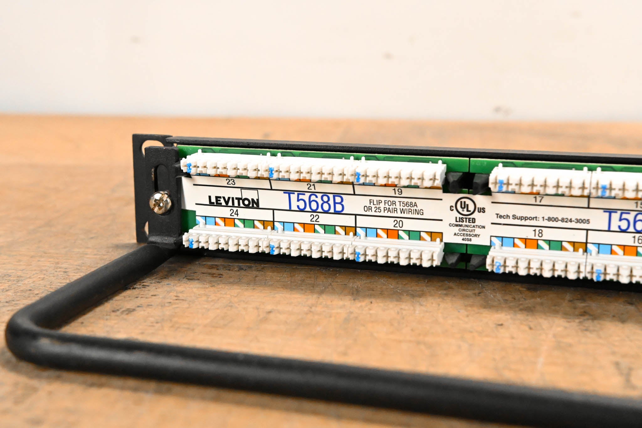 Leviton eXtreme 6+ 24-Port  Cat 6 Universal Patch Panel