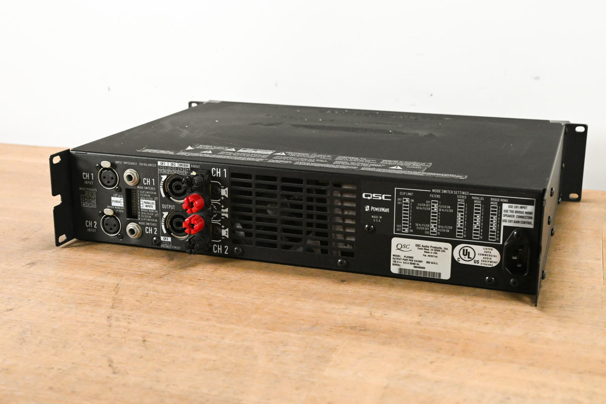 QSC PLX3002 2-Channel Power Amplifier