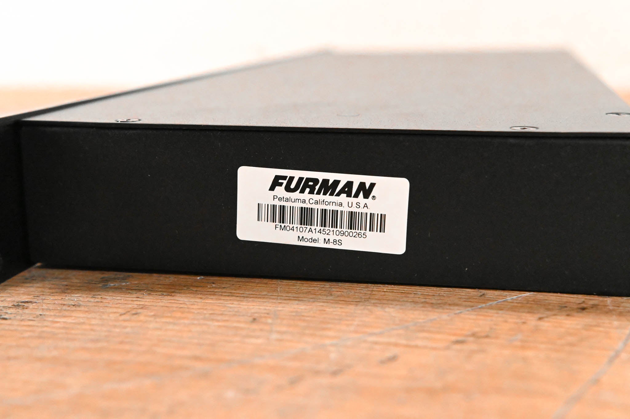 Furman M-8S 15A Standard Power Conditioner with Sequencer