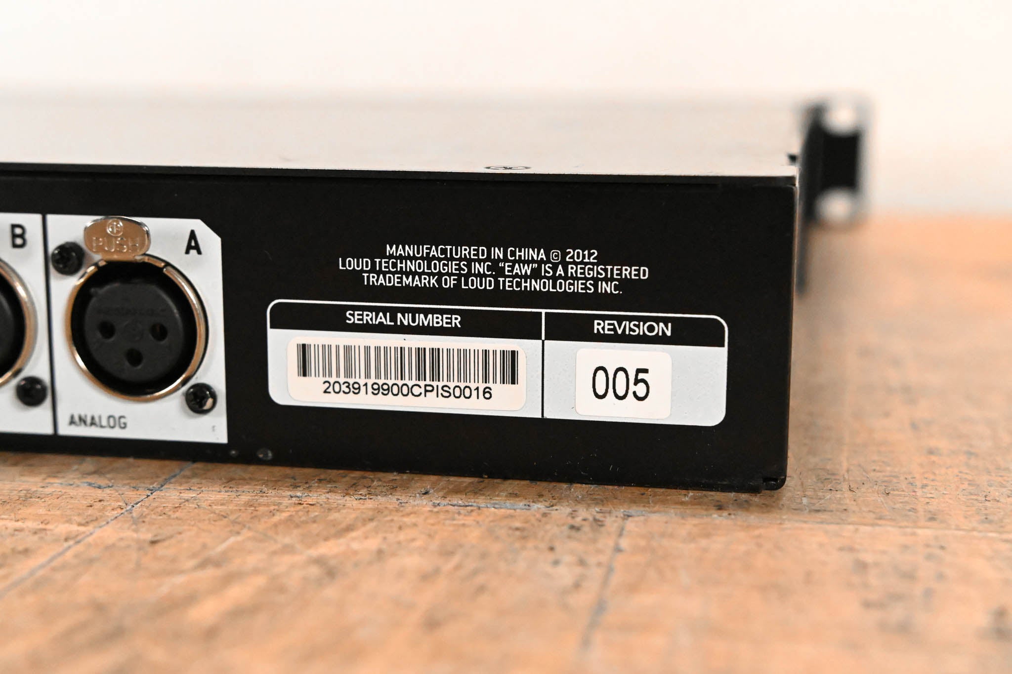 EAW UX3600 3x6 Digital Signal Processor