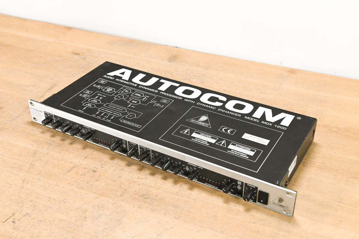 Behringer MDX1200 AUTOCOM Audio Interactive Dynamics Processor
