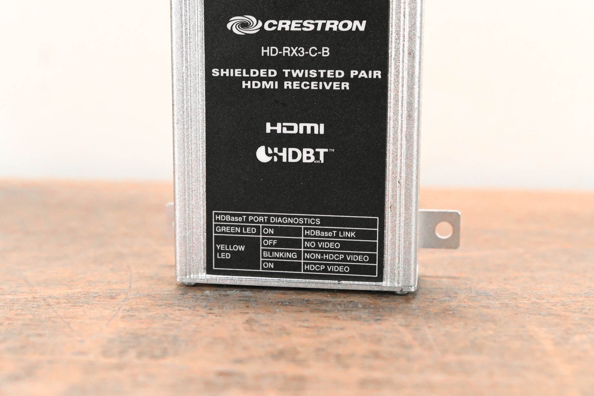 Crestron HD-RX3-C-B 4K HDMI over HDBaseT Receiver (NO POWER SUPPLY