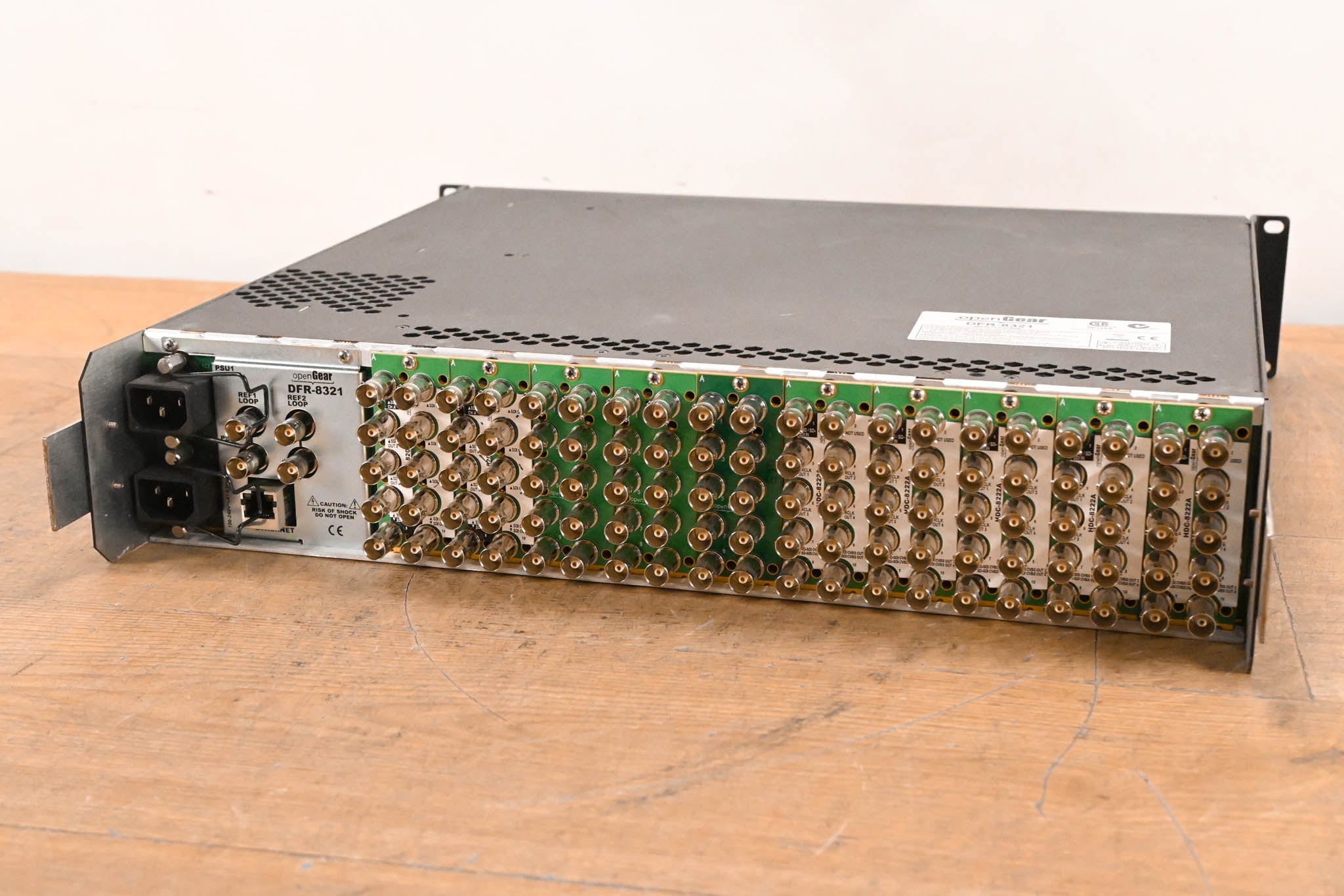 Riaページ Ross DFR-8321 OpenGear 2RU Module Frame with Cards CG01UM4