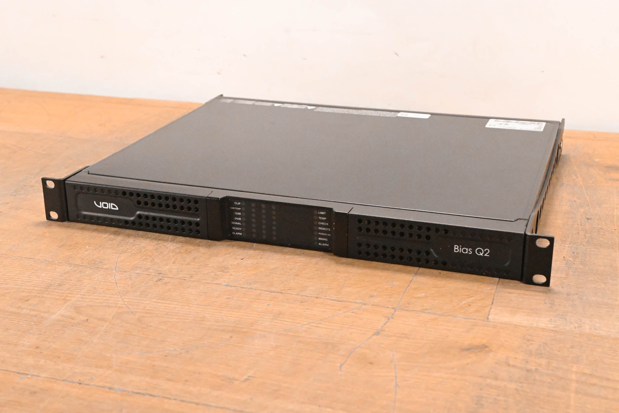 Void Bias Q2 4-Channel DSP Power Amplifier w/ Dante