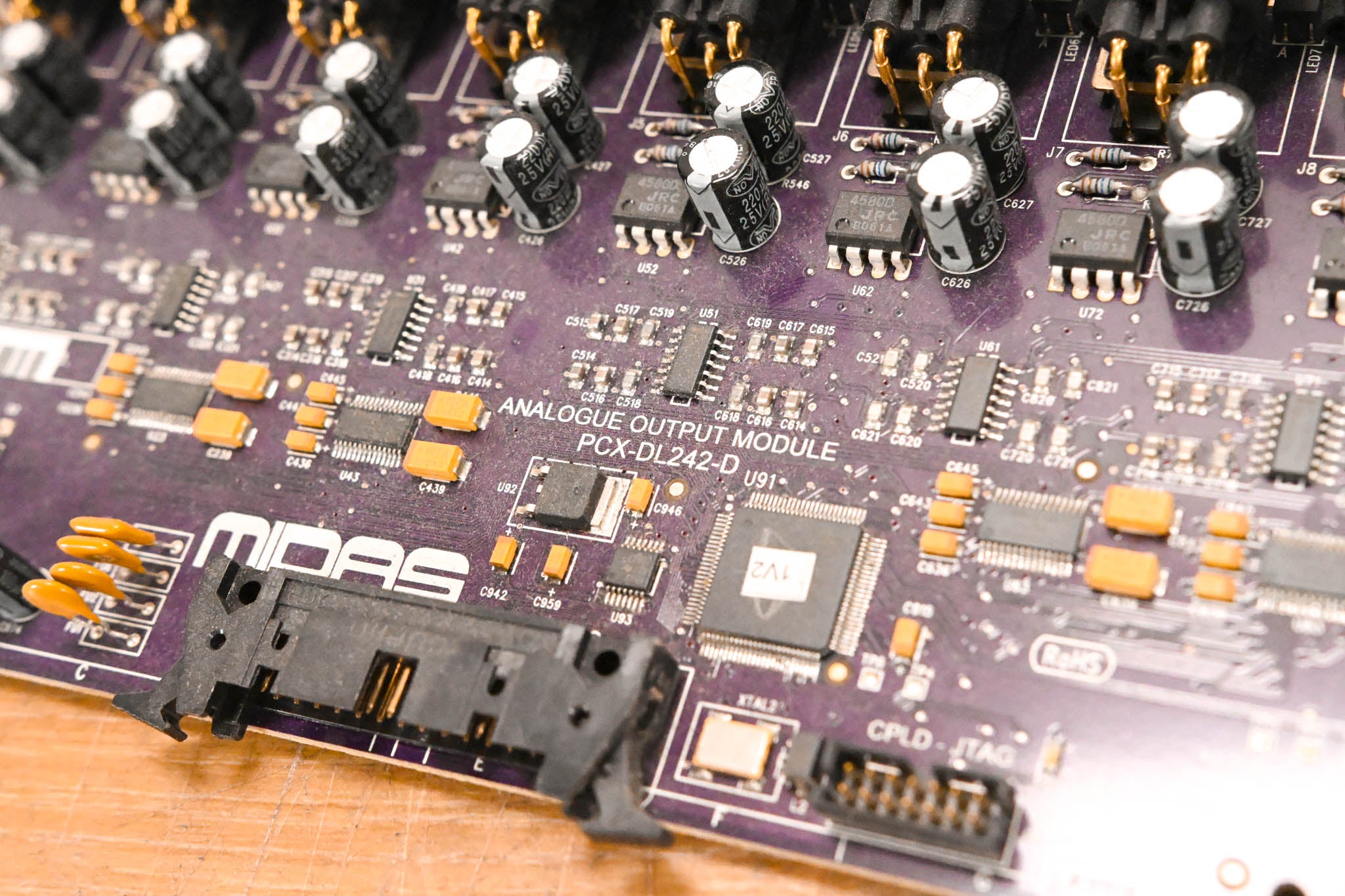 Midas DL242 Analogue Output Module 8-Channel XLR Card (PCX-DL242-D)