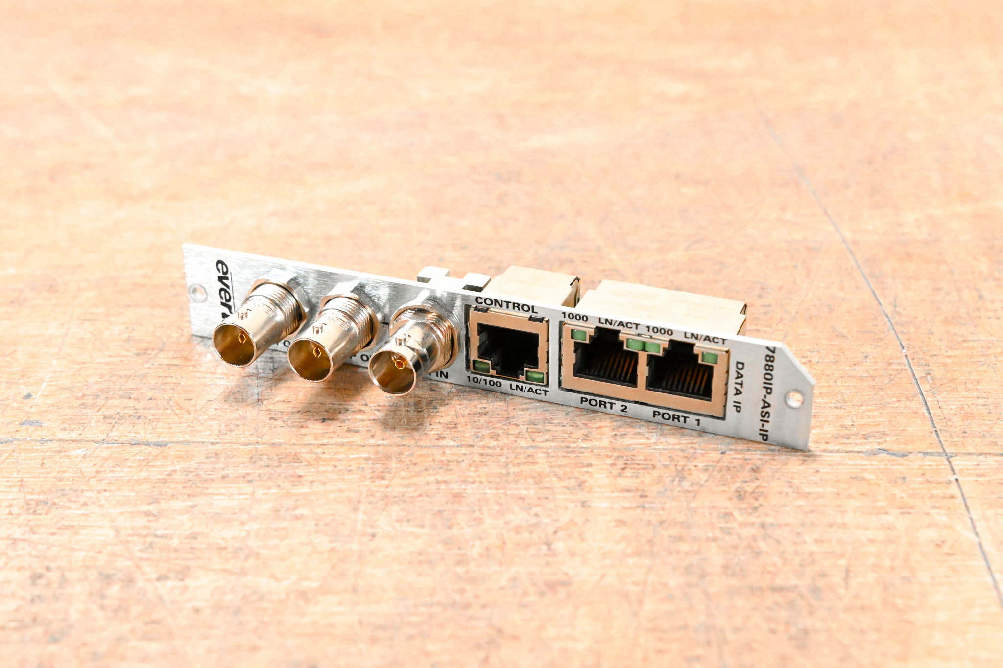Evertz 7880IP-ASI-IP ASI/SDI IP Encapsulator for 7700/7800 Multiframe