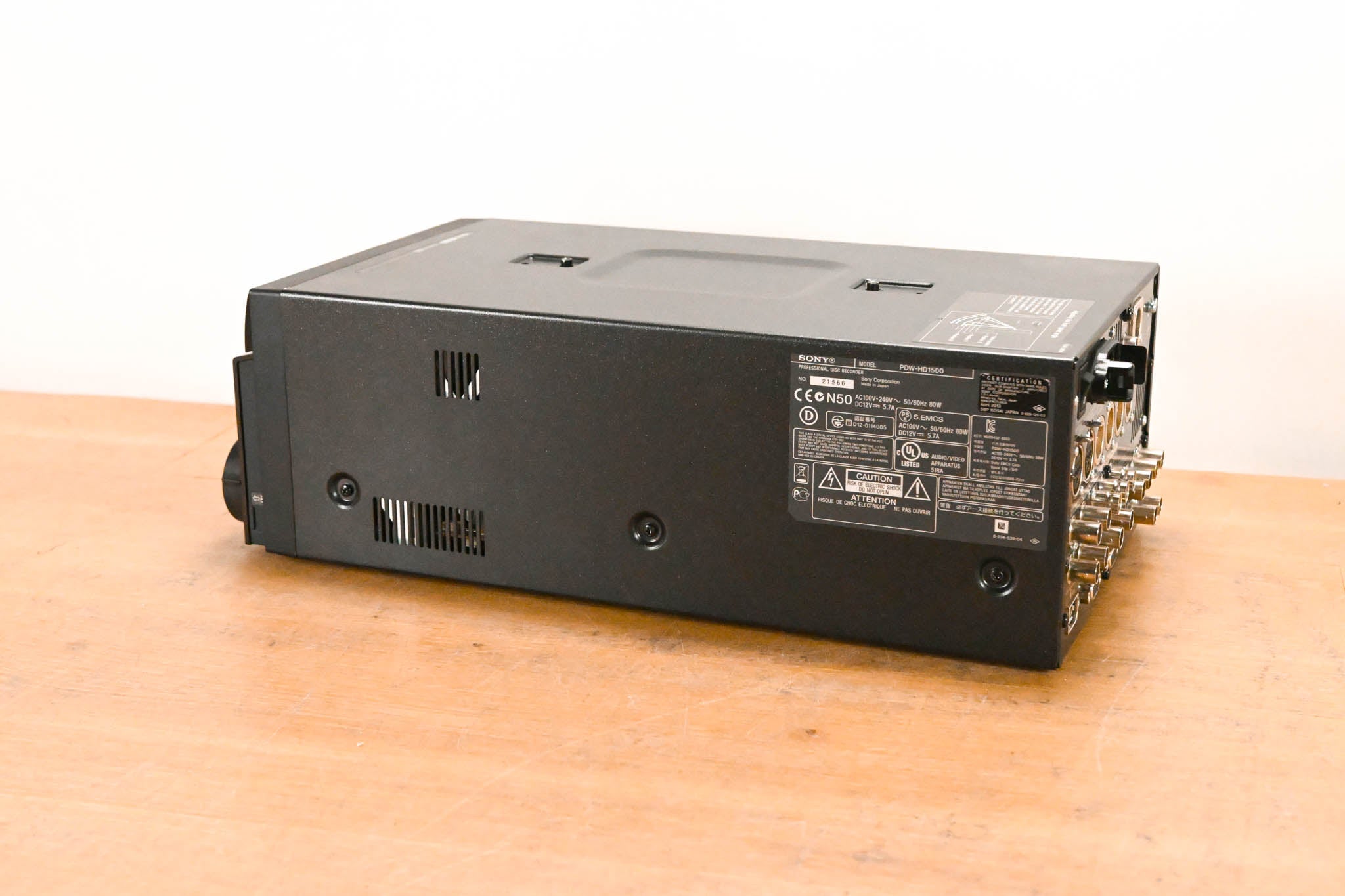 Sony PDW-HD1500 XDCAM HD422 Professional Disc Recorder/Player