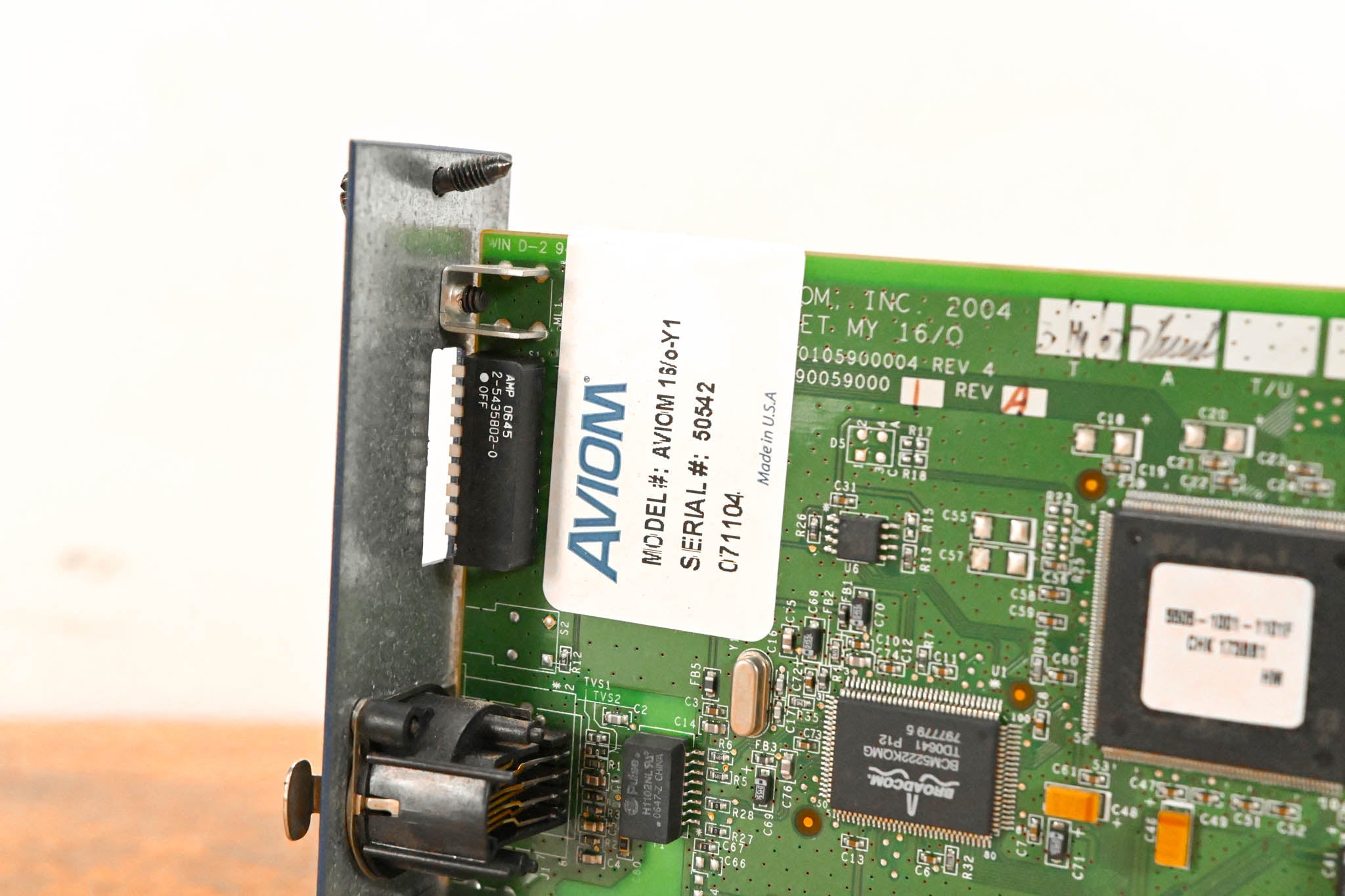 Aviom 16/o-Y1 A-Net Card for Yamaha Digital Products