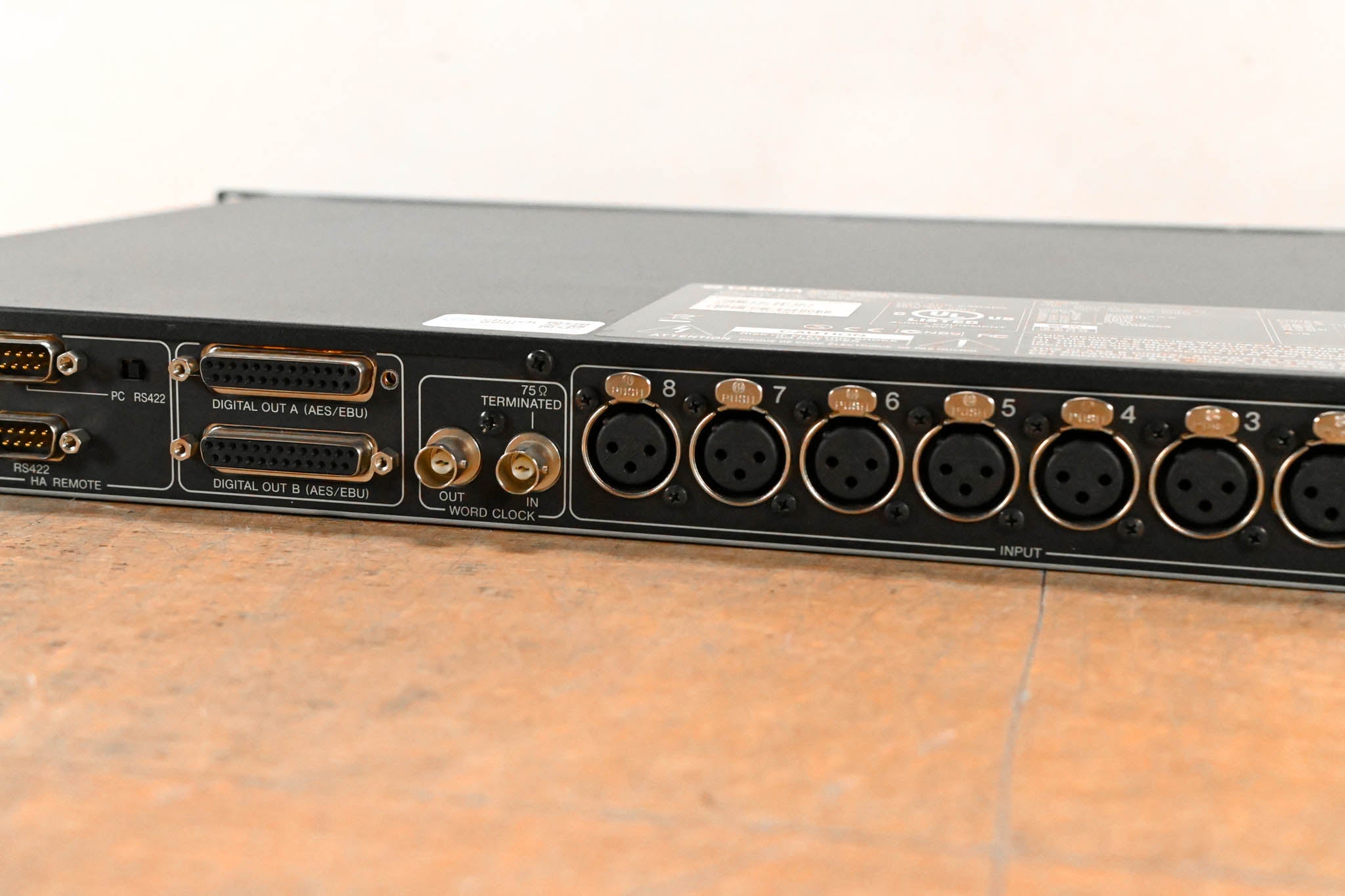 Yamaha AD8HR AD Converter with Remote Preamp