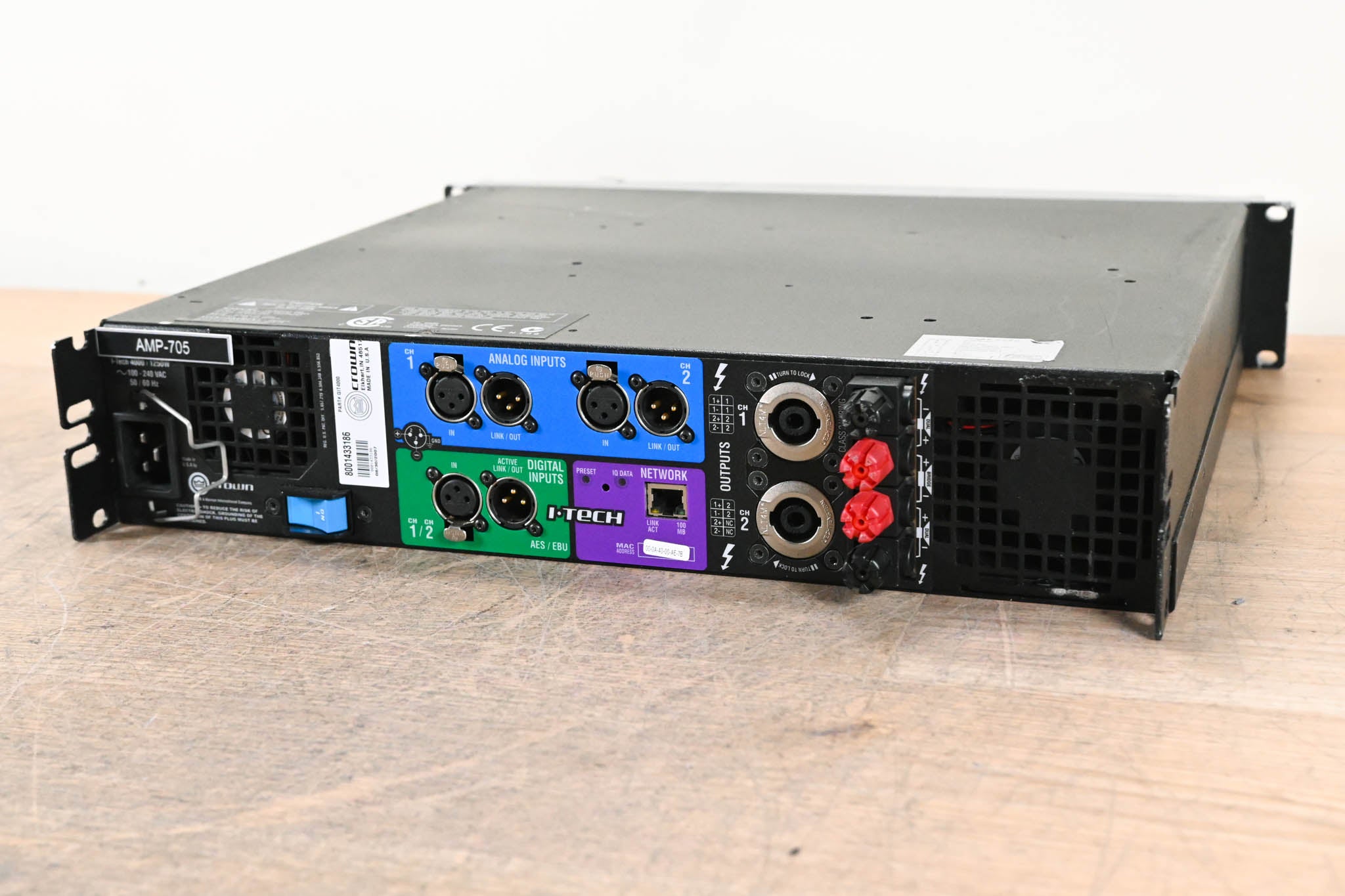 Crown I-Tech 4000 2-Channel Power Amplifier