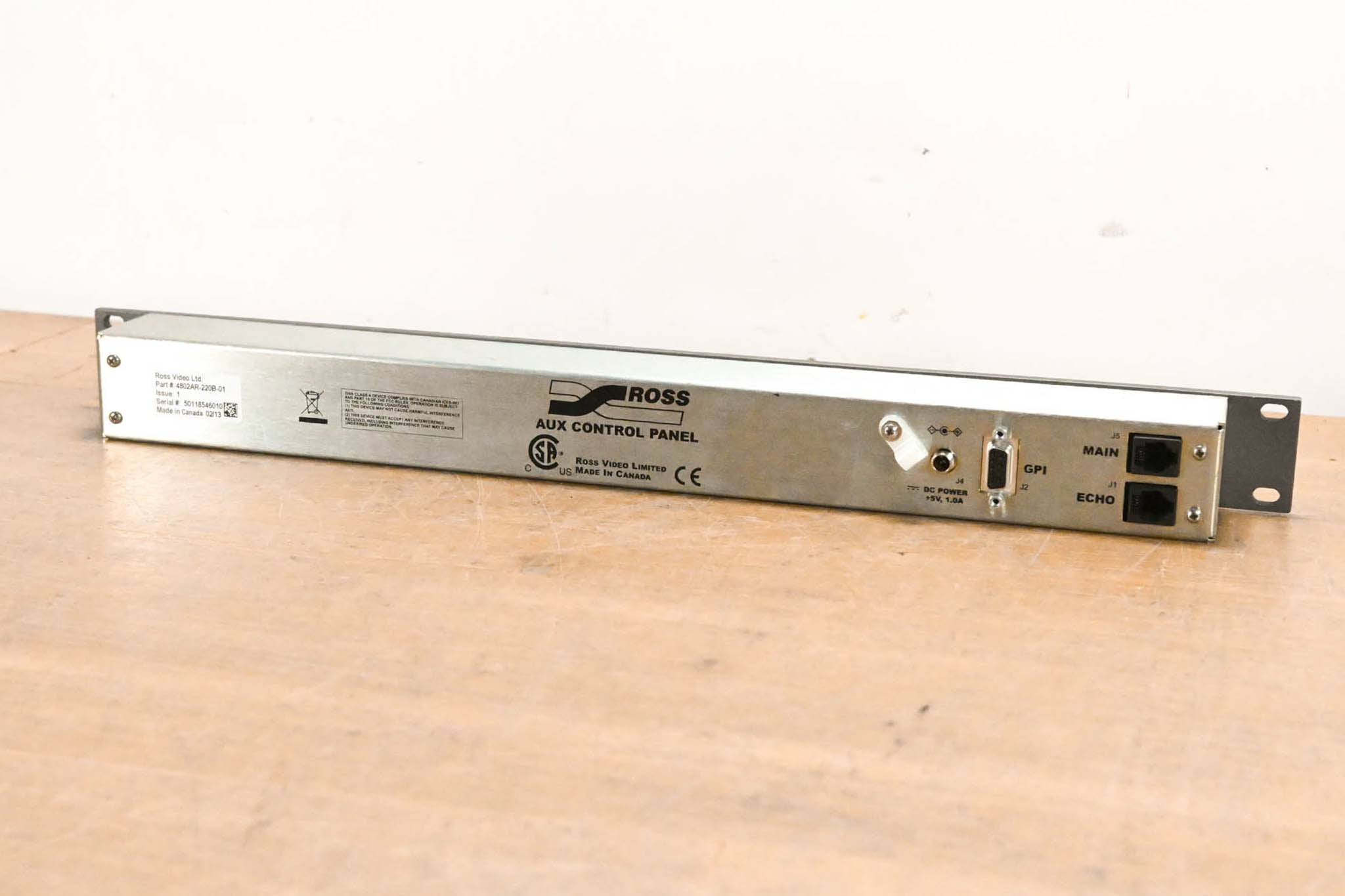 Ross 4802AR-220B 47-Button Auxiliary Control Panel (NO POWER SUPPLY)
