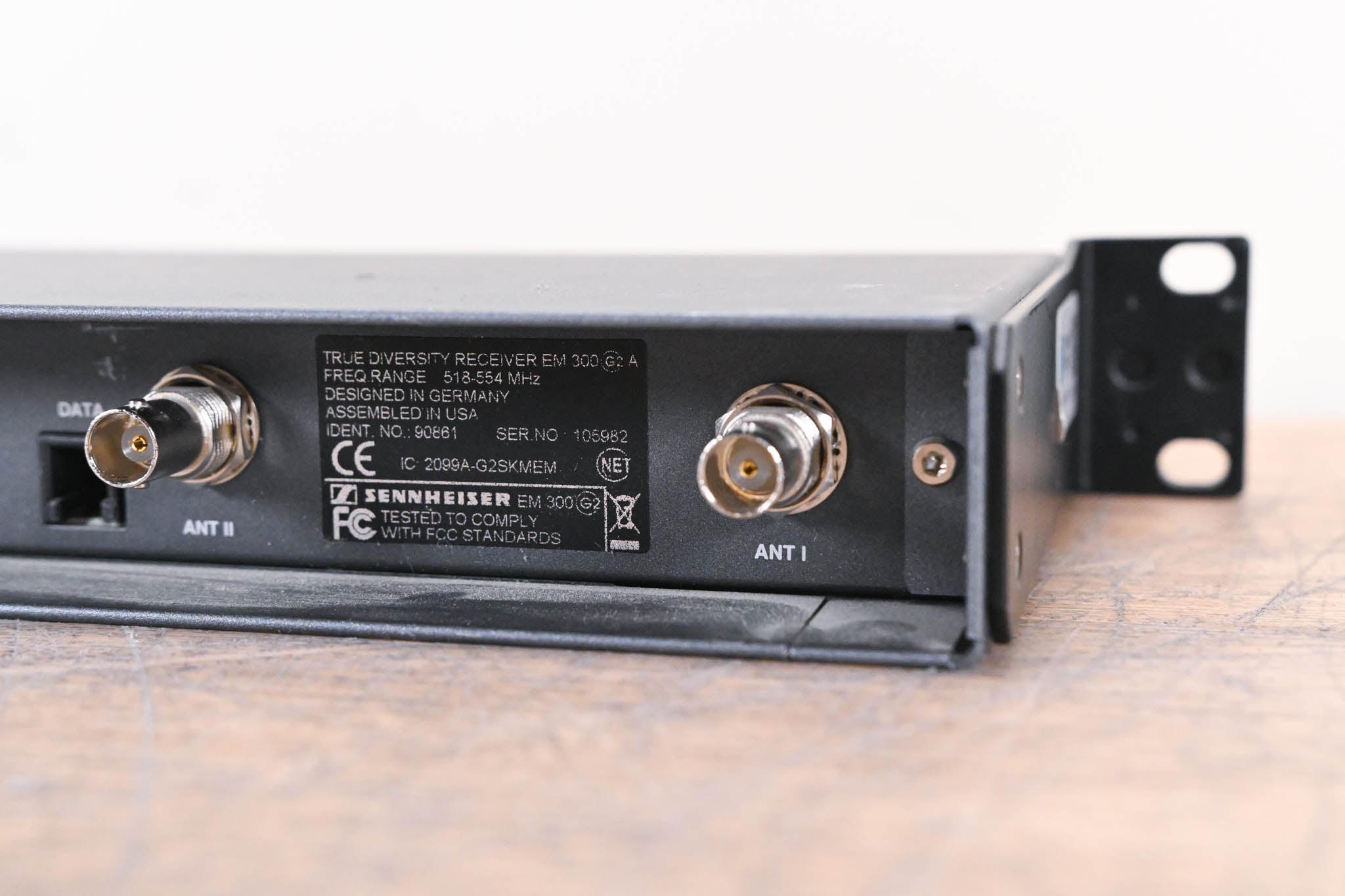 Sennheiser EM 300 G2 Wireless Receiver - 518-554 MHz (NO POWER SUPPLY)