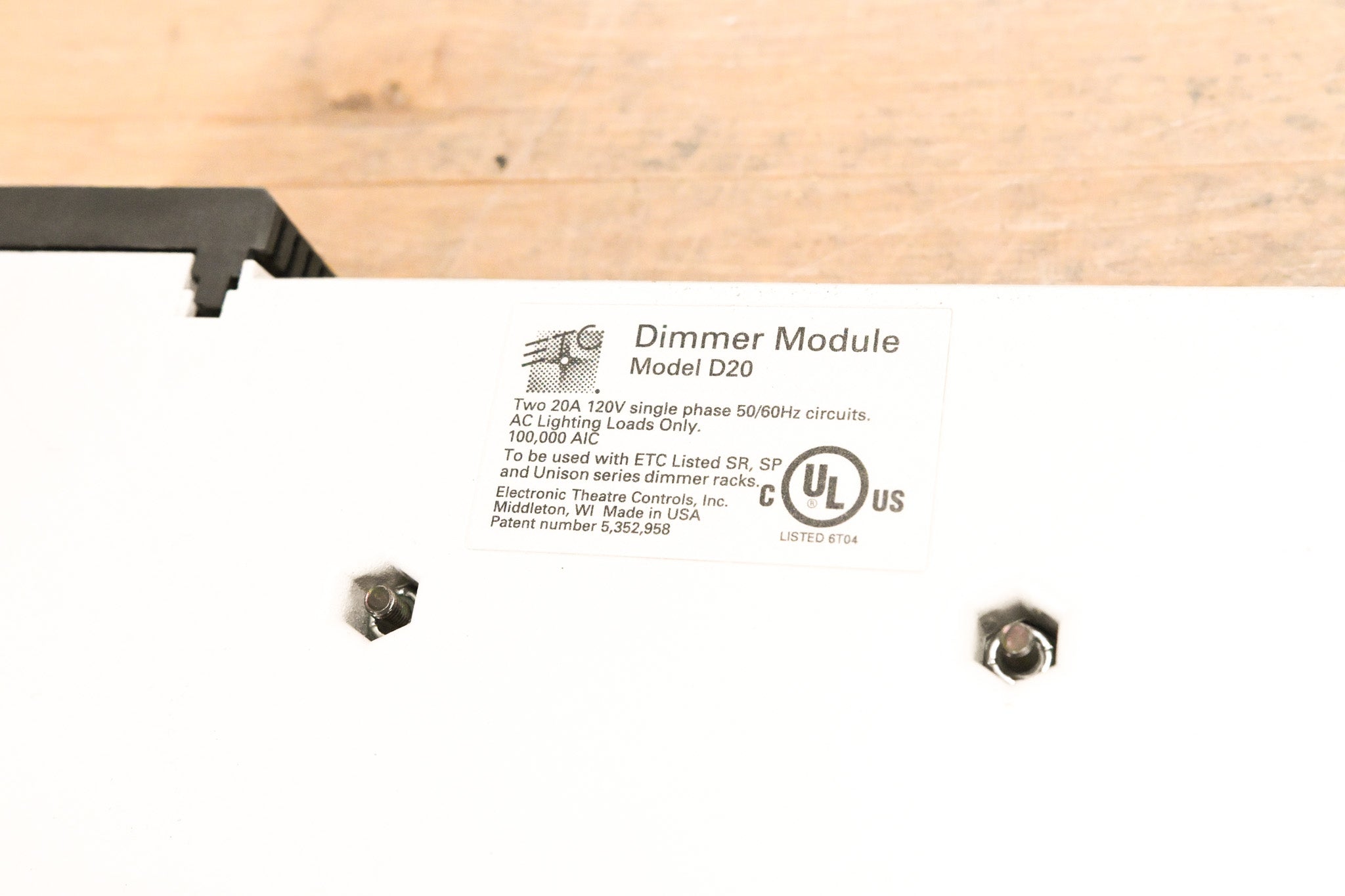 ETC D20 Dual 20A Dimmer Module (Pack of 4)