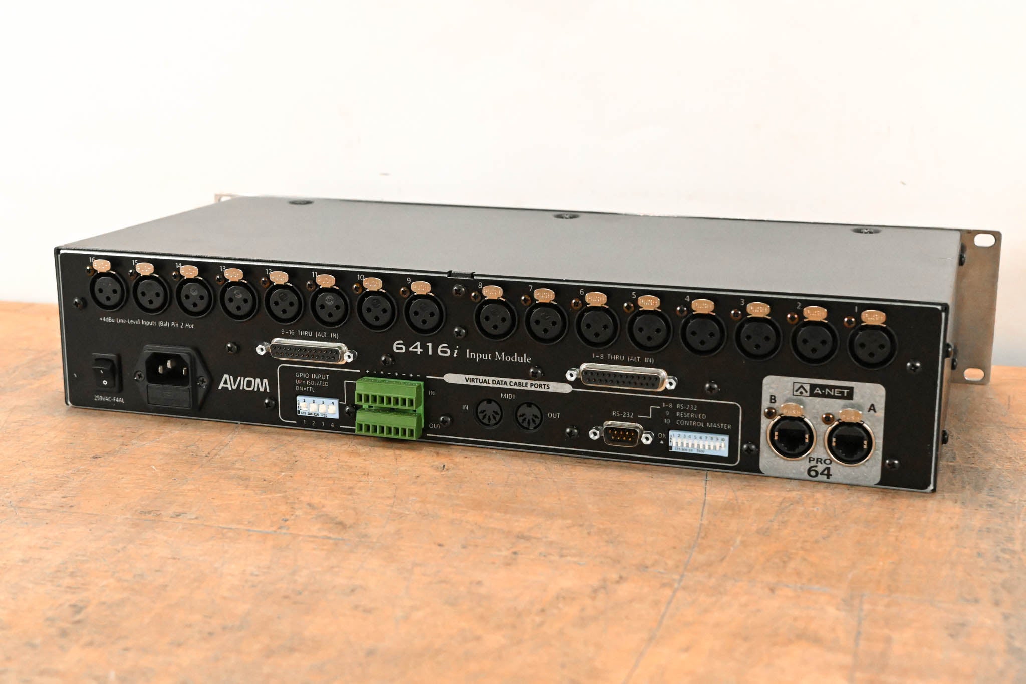 Aviom 6416i Line-Level Input Module
