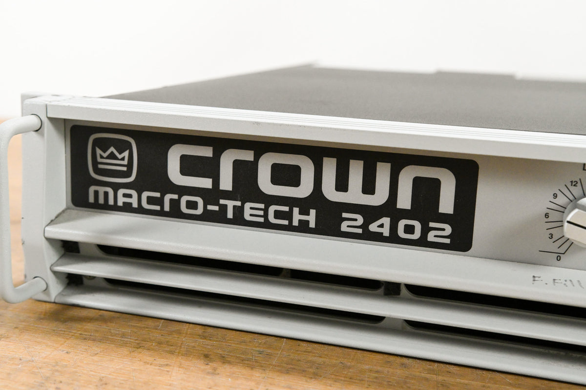 Crown Macro-Tech 2402 2-Channel Power Amplifier