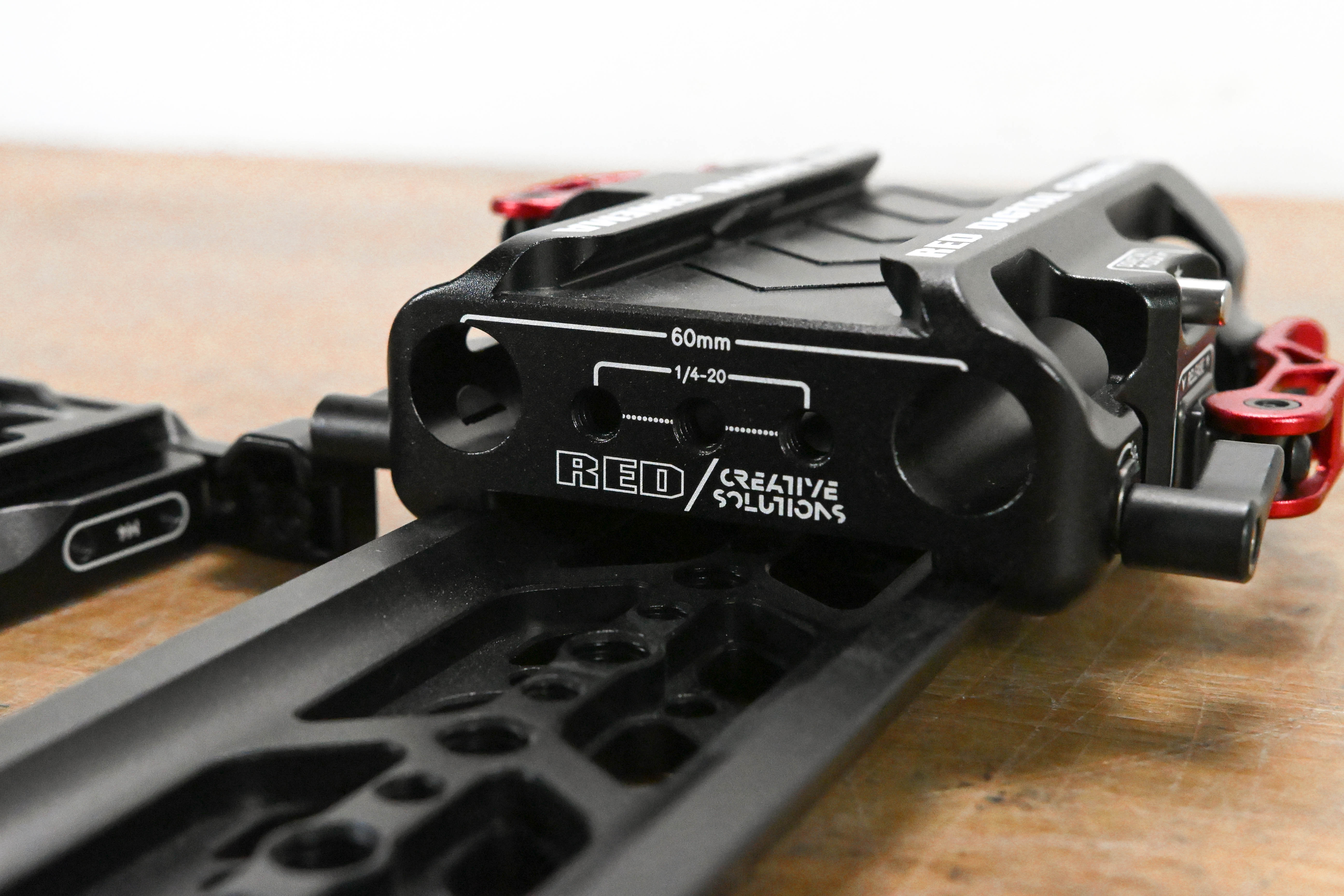RED Digital Cinema V-RAPTOR QR Platform w/ Arca & Dovetail Plate