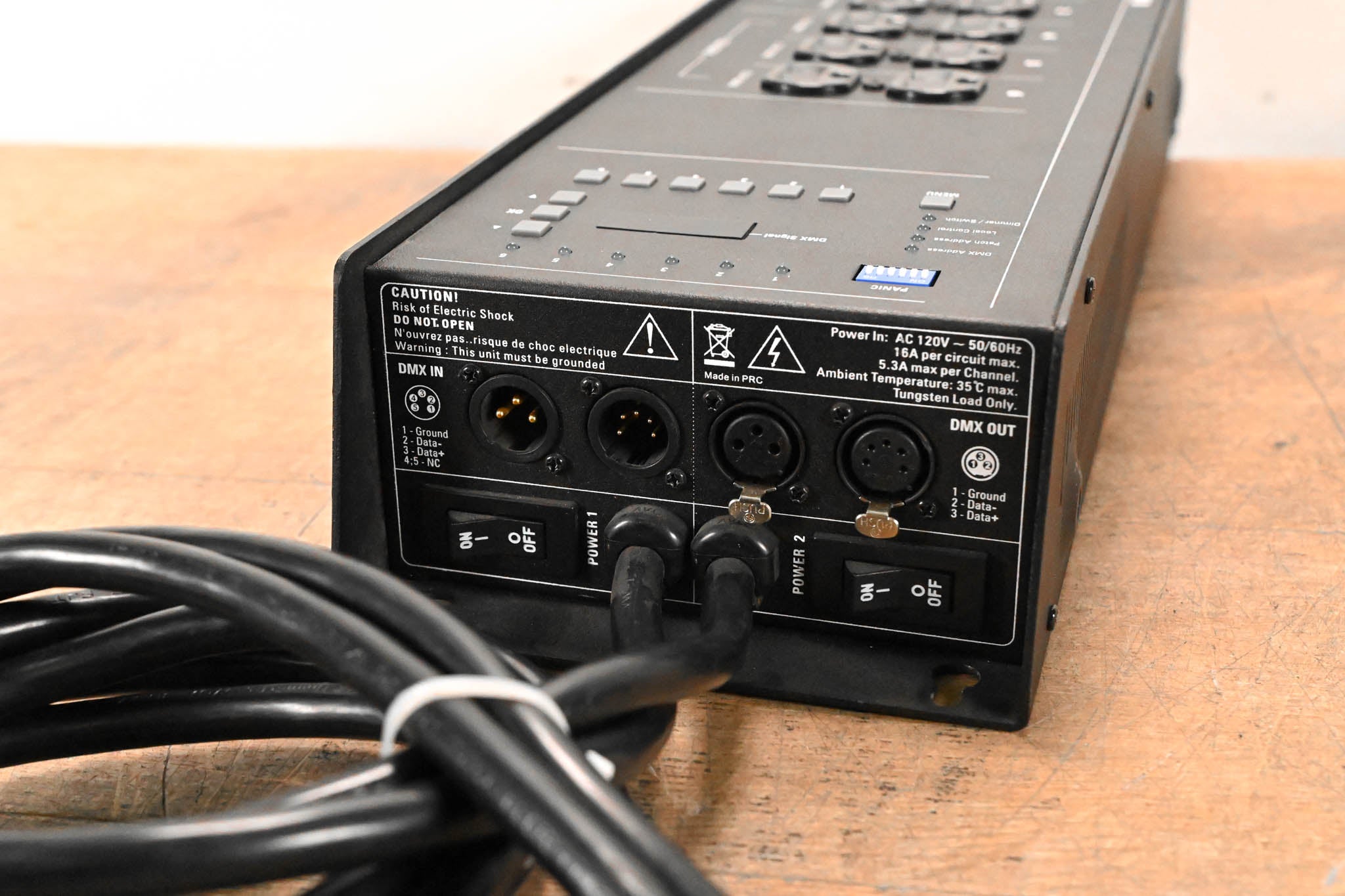 Elation DP-640B Hybrid 6-Channel DMX Dimmer/Switch Pack