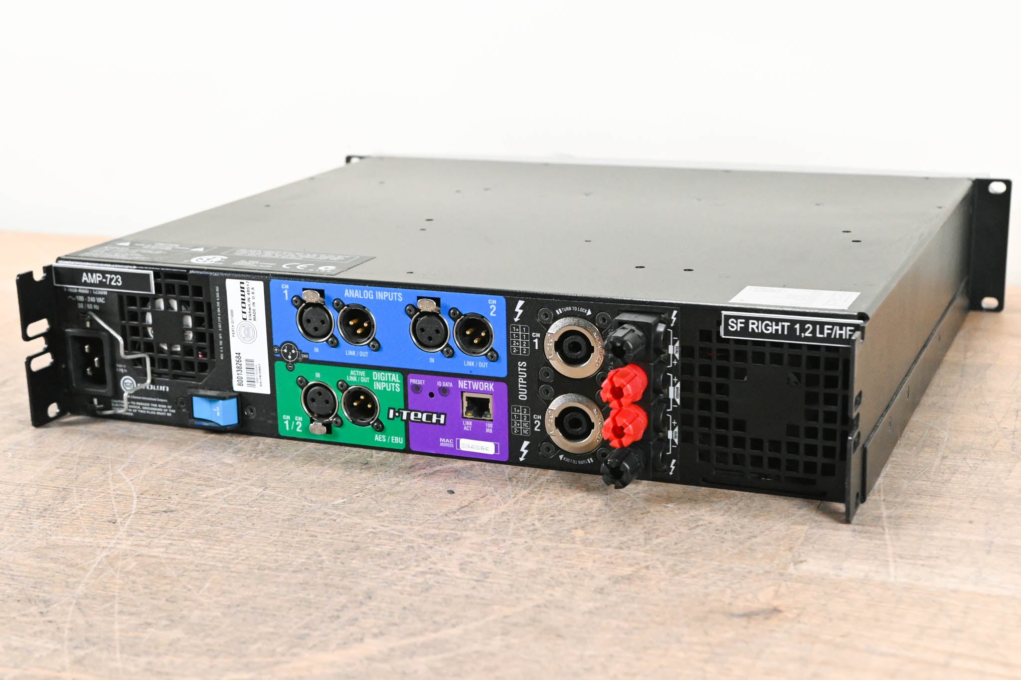 Crown I-Tech 4000 2-Channel Power Amplifier