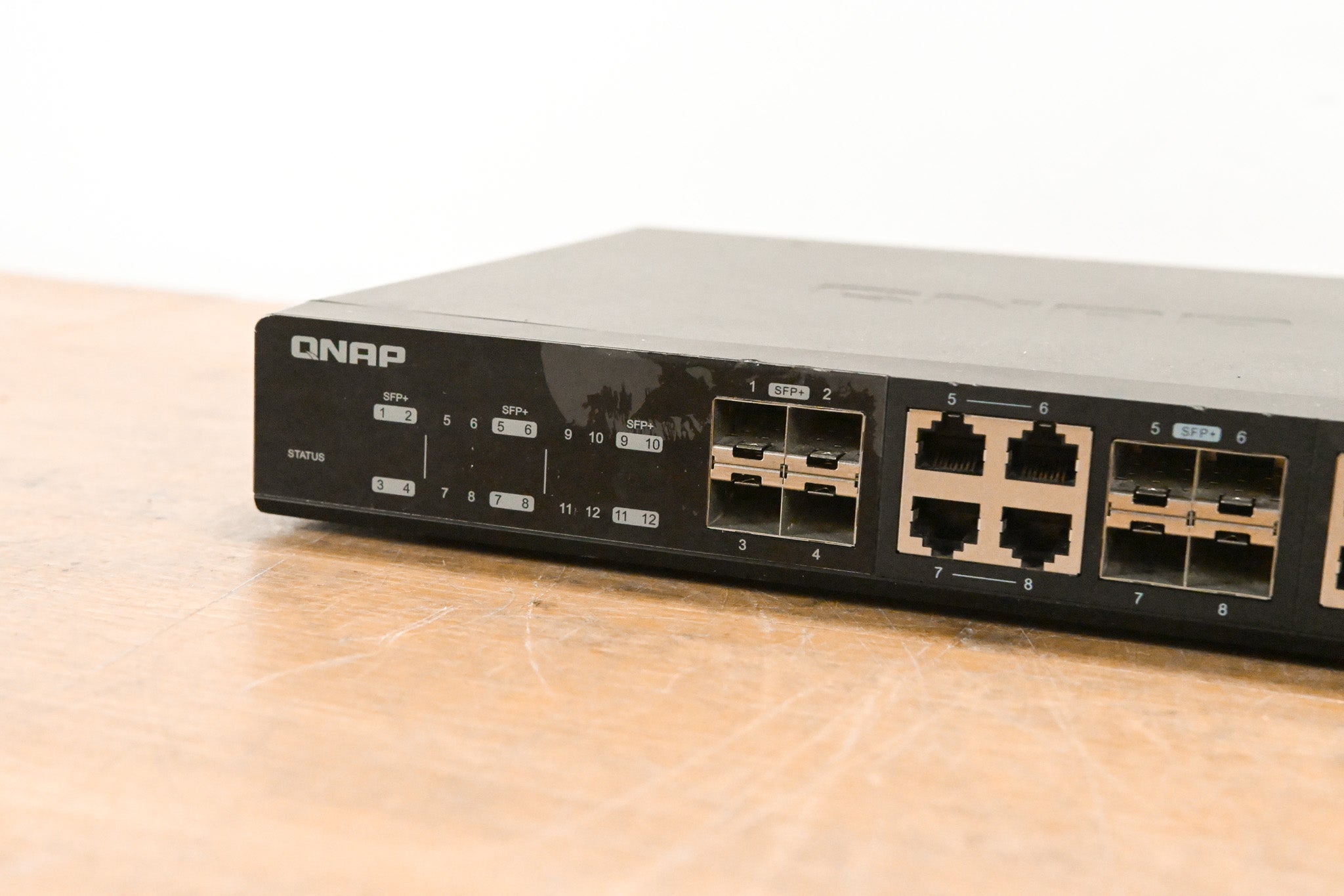 QNAP QSW-1208-8C 12-Port 10GbE Unmanaged Network Switch