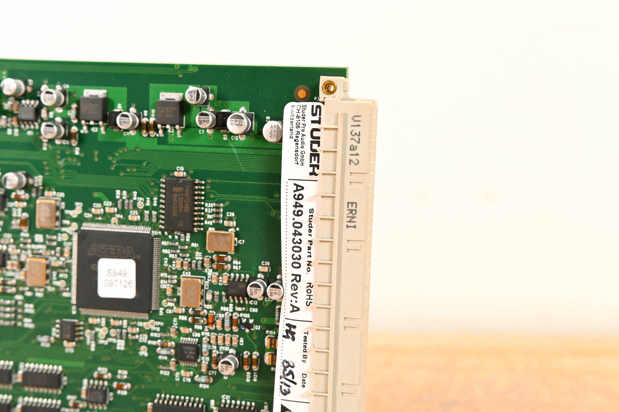 Studer MADI I/O Card for D21m Modular I/O System