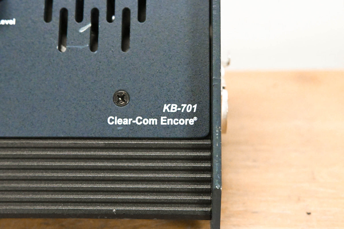 Clear-Com KB-701 Single Channel Remote Speaker Station