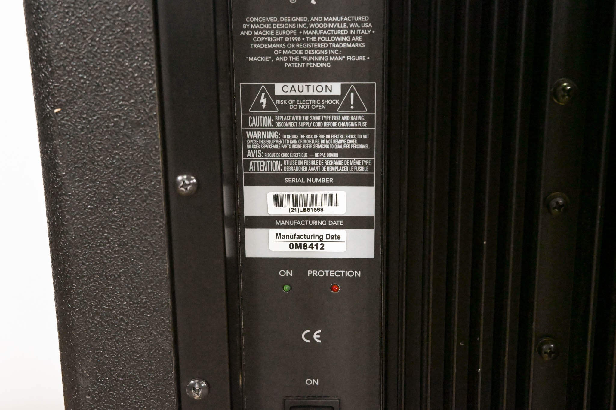 Mackie SR1530 Active 3-Way Sound Reinforcement Speaker (PAIR)