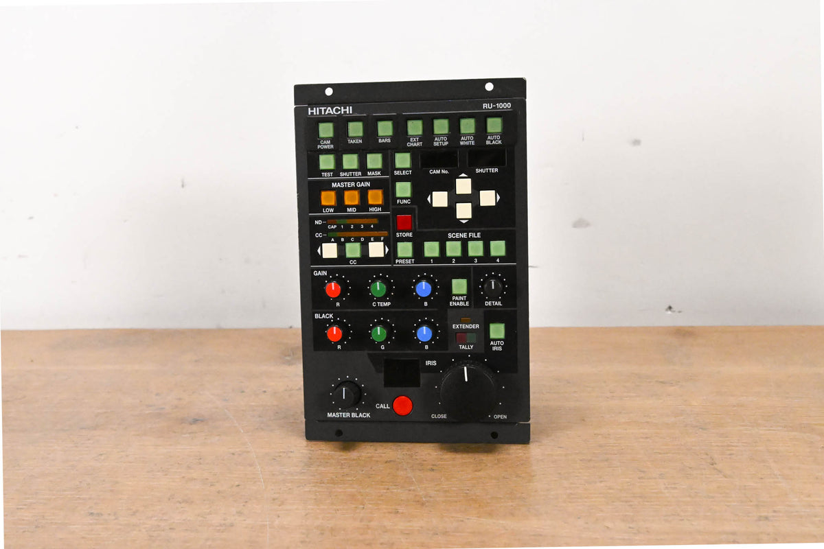 Hitachi RU-1000VR Remote Control Panel