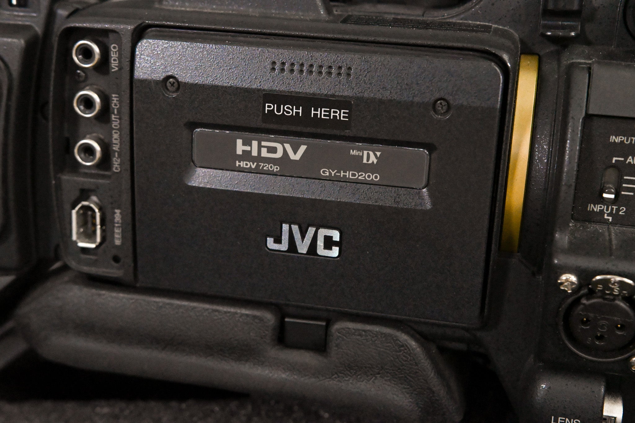JVC GY-HD200U 1/3" 3-CCD Professional HDV Camcorder