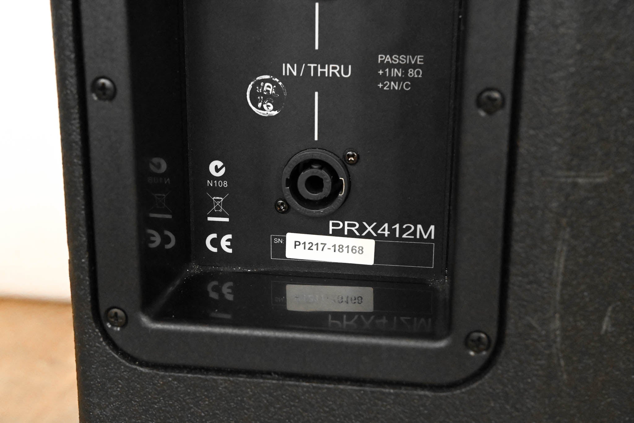 JBL PRX412M 1200W 12" Passive Speaker