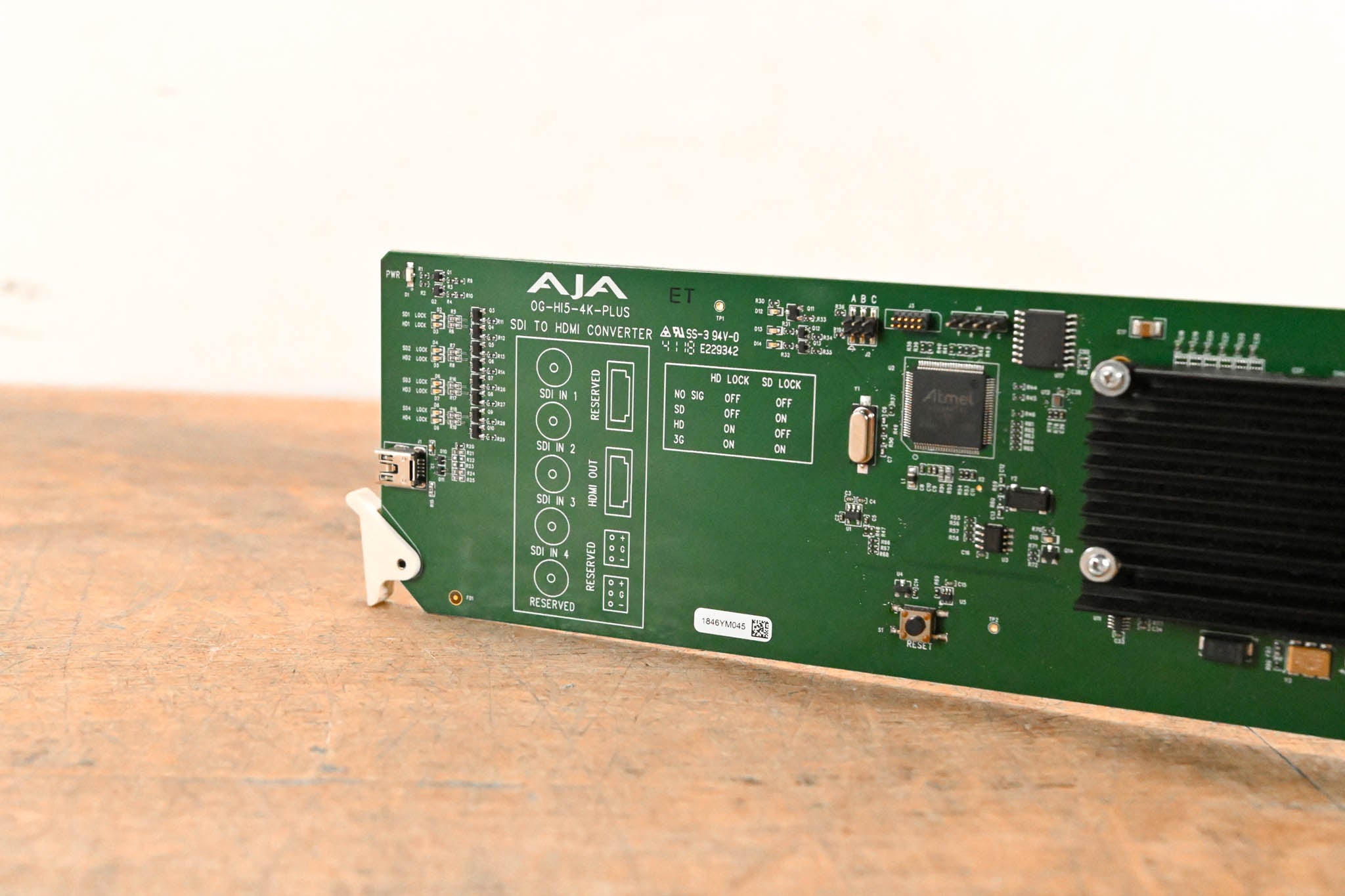 AJA OG-HI5-4K-PLUS openGear SDI to HDMI Converter