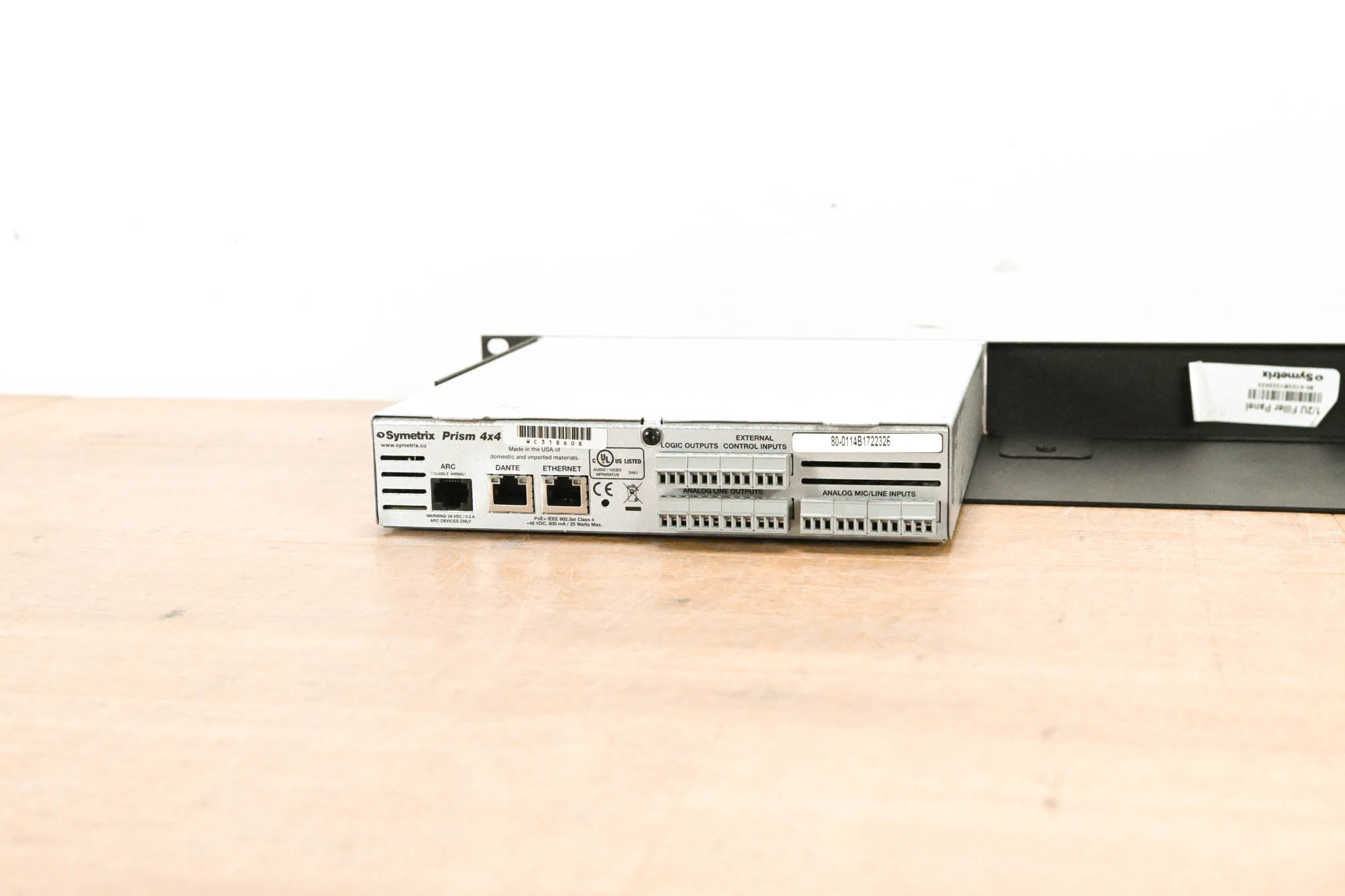 Symetrix Prism 4x4 Digital Signal Processor with Dante