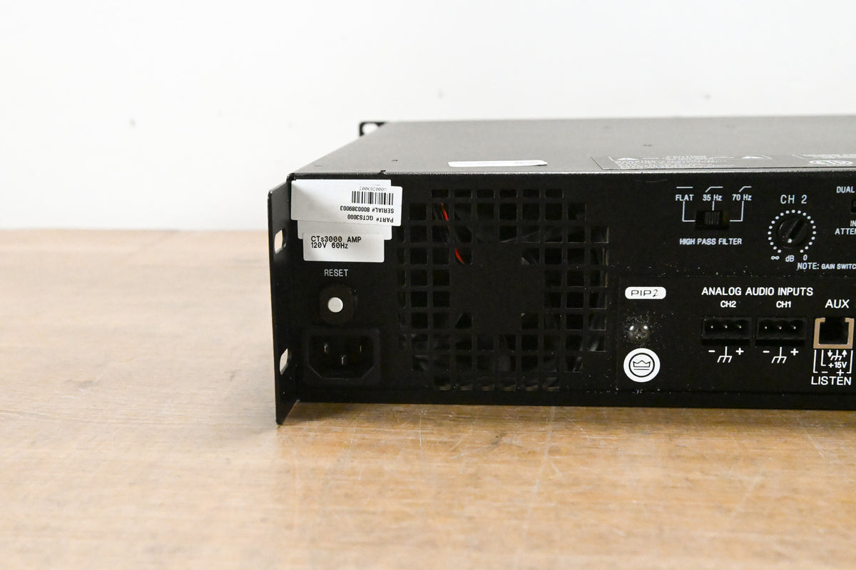 Crown CTs 3000 Two-Channel 1500W Power Amplifier