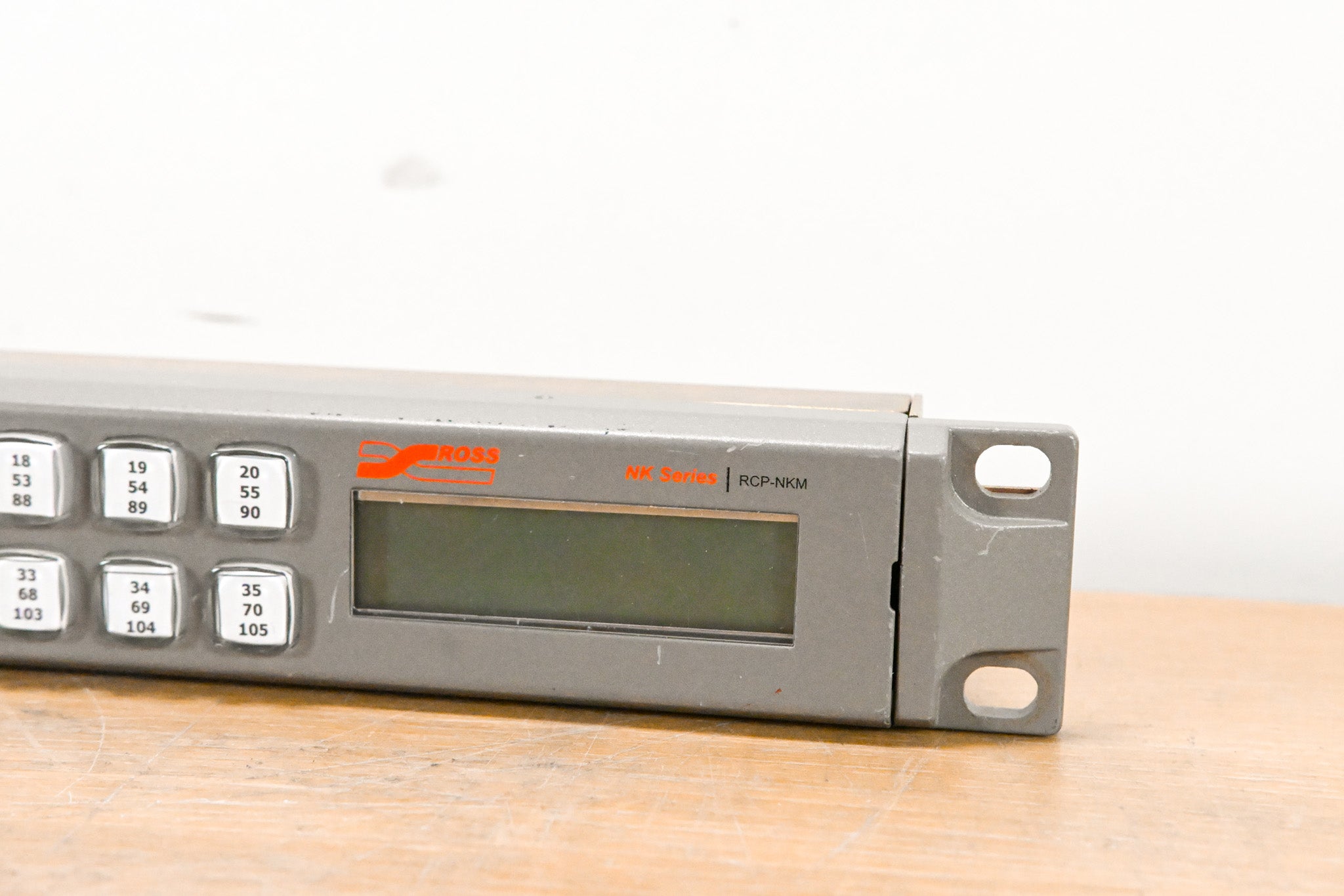 Ross RCP-NKM 1RU Remote Control Panel (NO POWER SUPPLY)