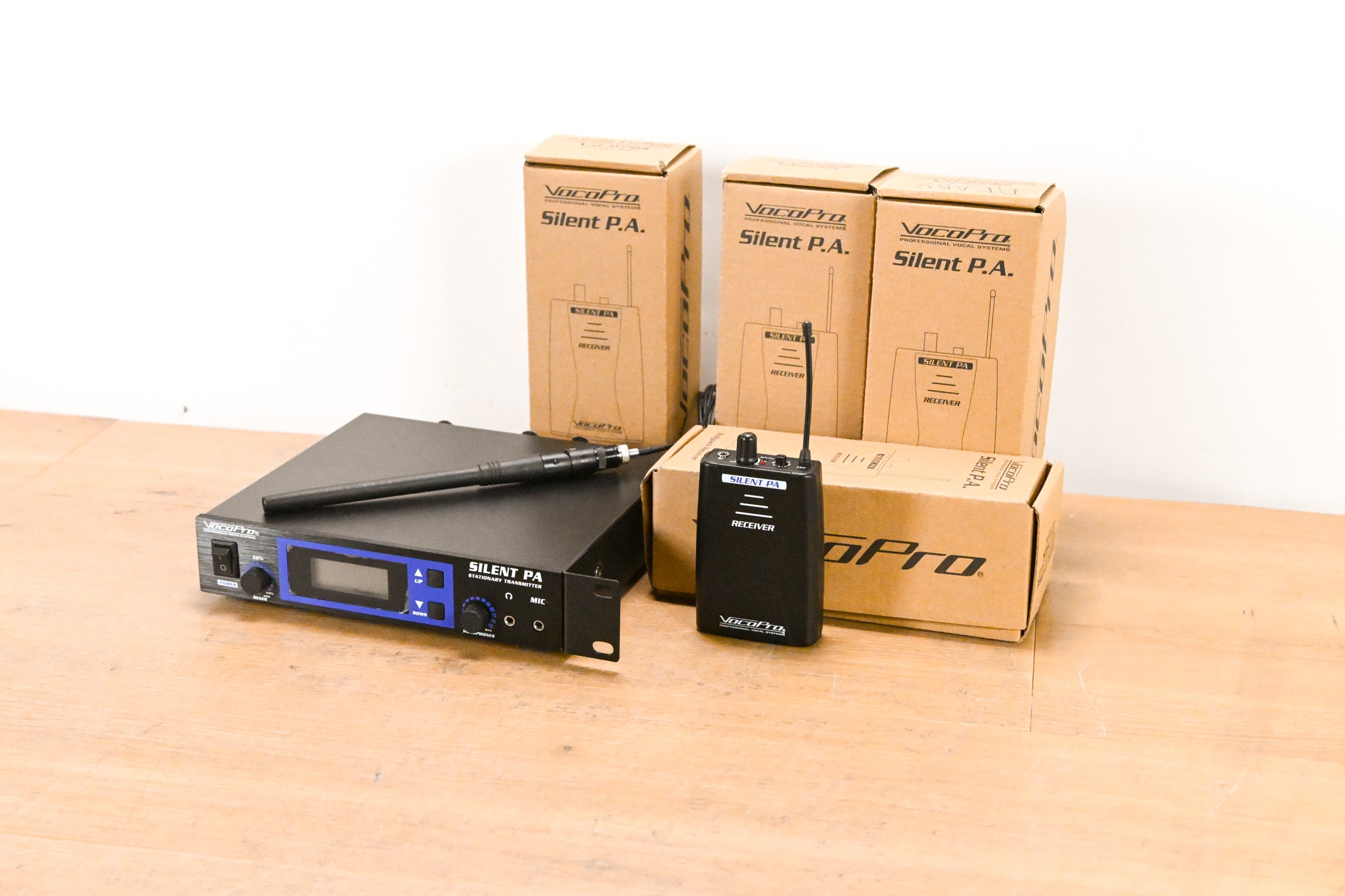 VocoPro SilentPA-IN-EAR-BAND Professional PLL Wireless IEM System NO PSU