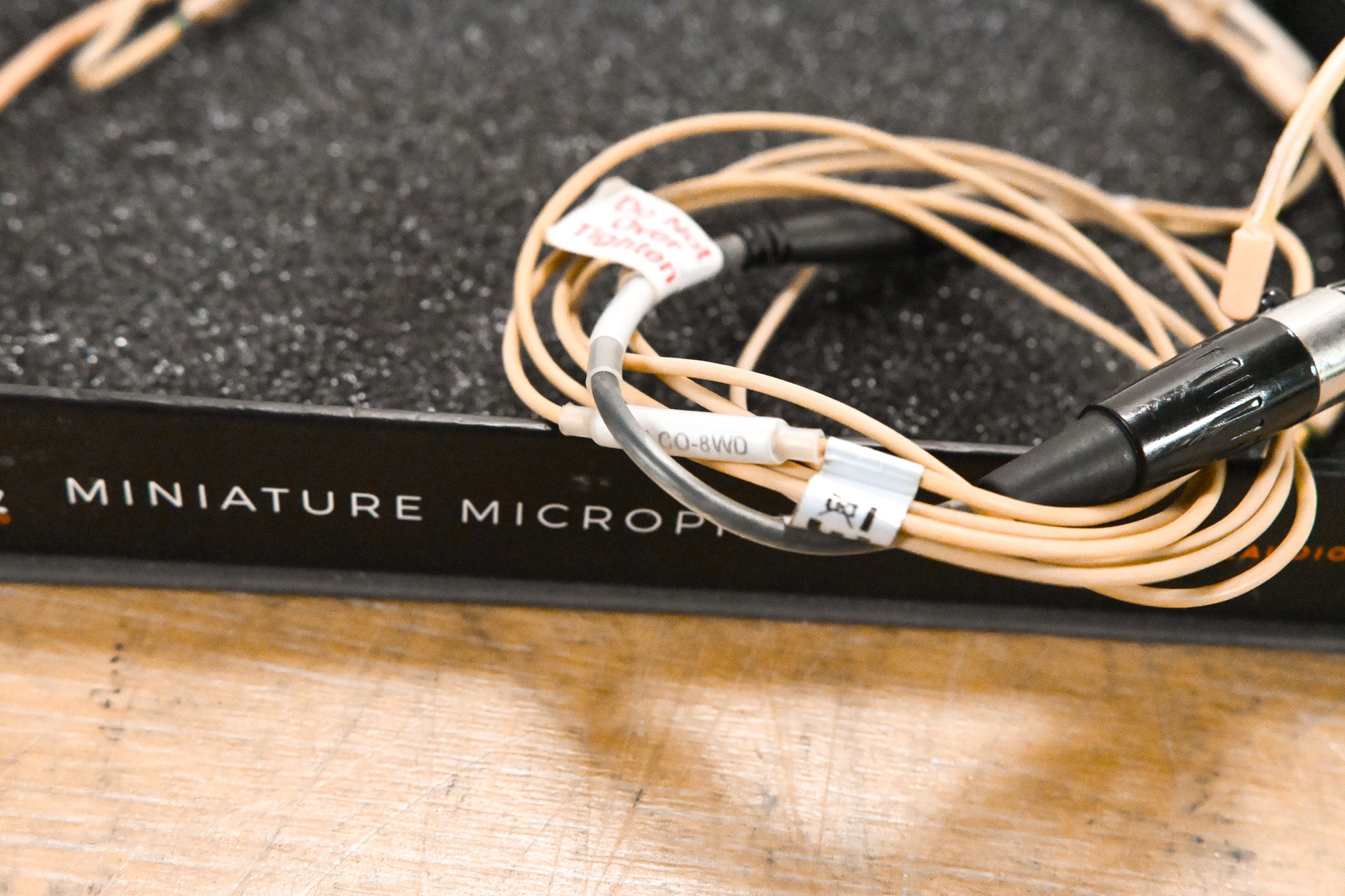 Point Source Audio CO-8WD-XSH-BE OMNI Waterproof Headset Mic for Shure