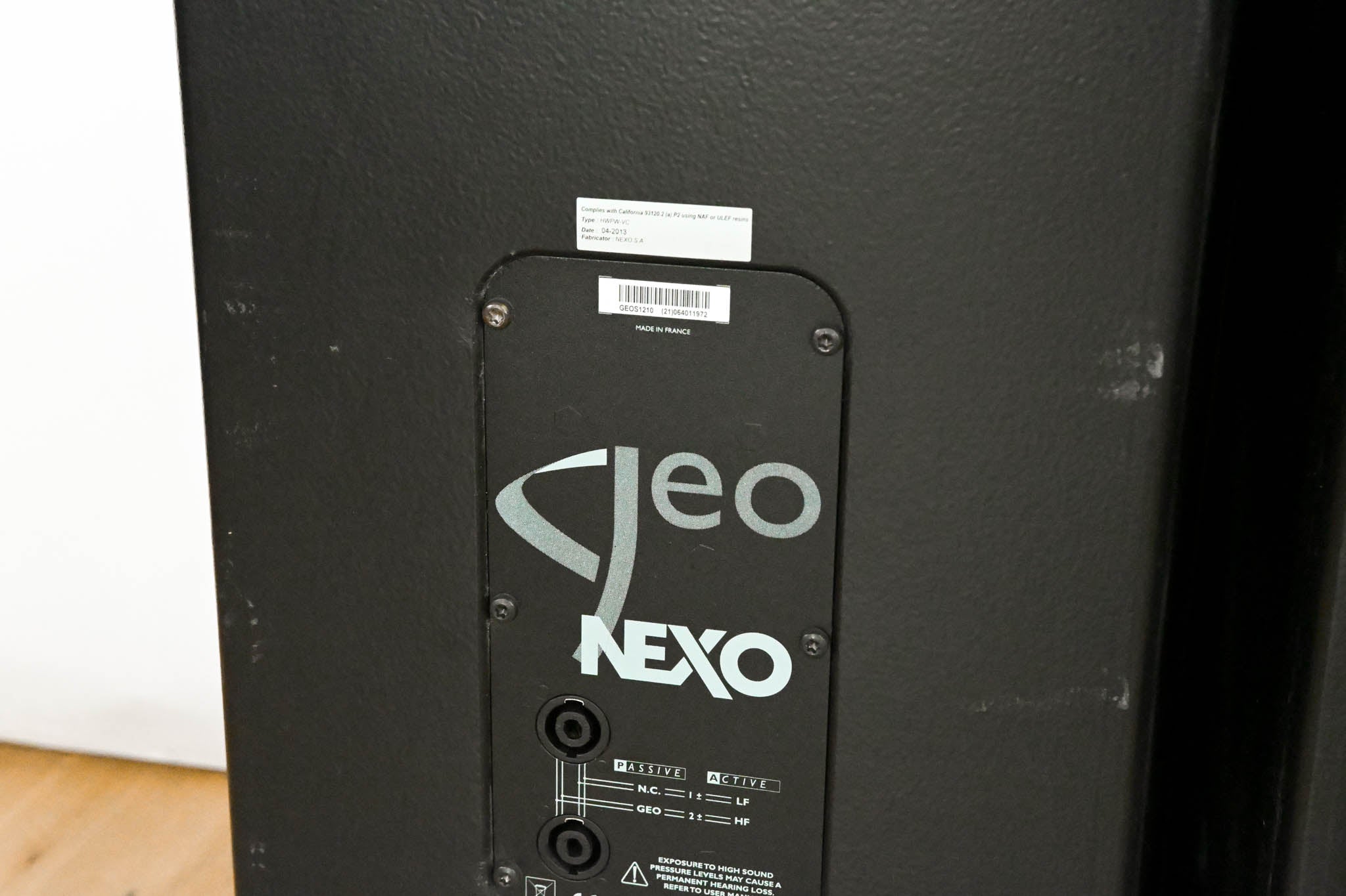 NEXO GEO S1210 2-Way Passive Loudspeaker (PAIR)