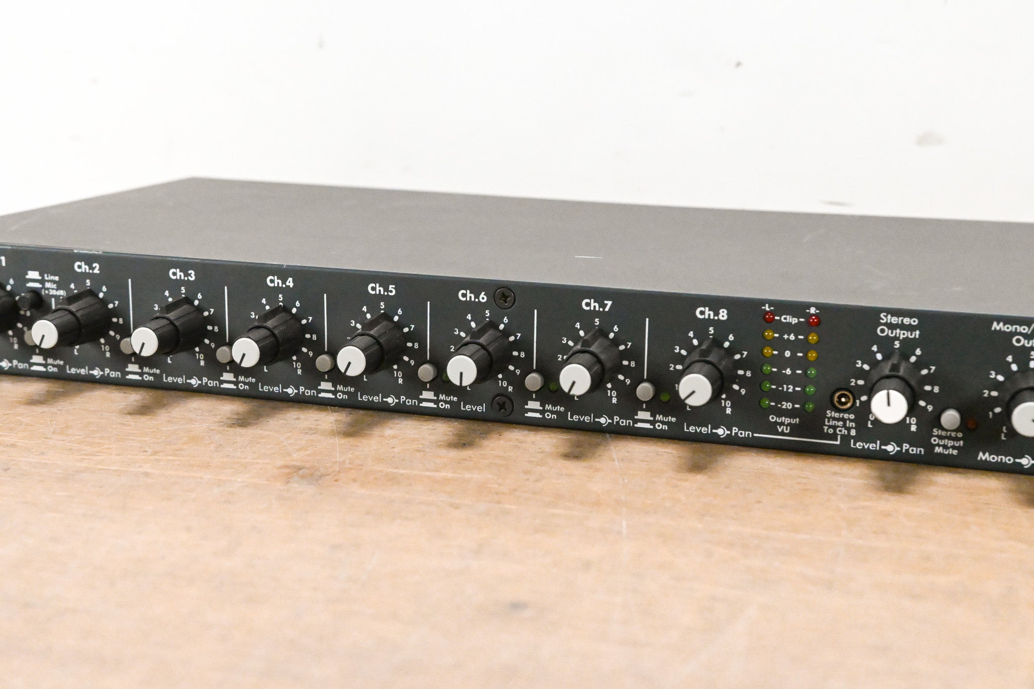 Ashly LX-308B 8-Channel Stereo Line Mixer