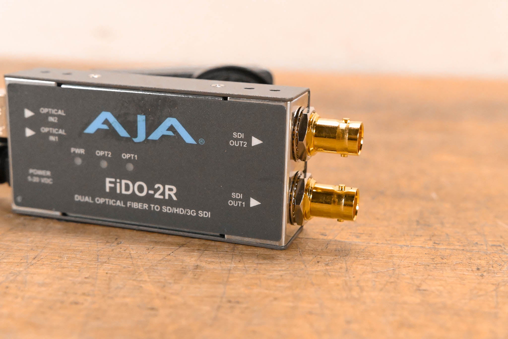 AJA FIDO-2R Dual-Channel Optical Fiber to SD/HD/3G SDI Receiver