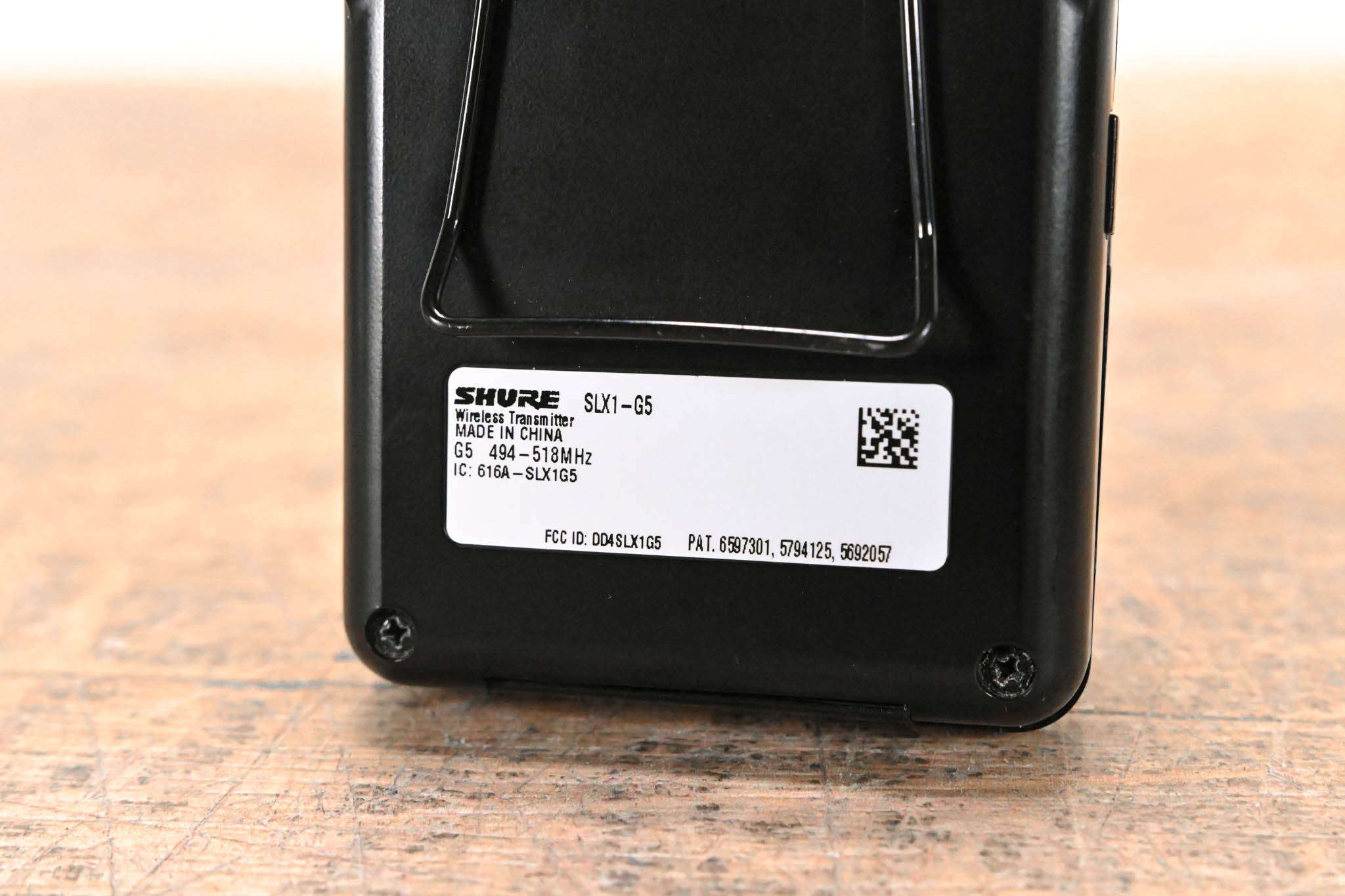 Shure SLX14 Bodypack Wireless System - G5 Band (NO POWER SUPPLY)