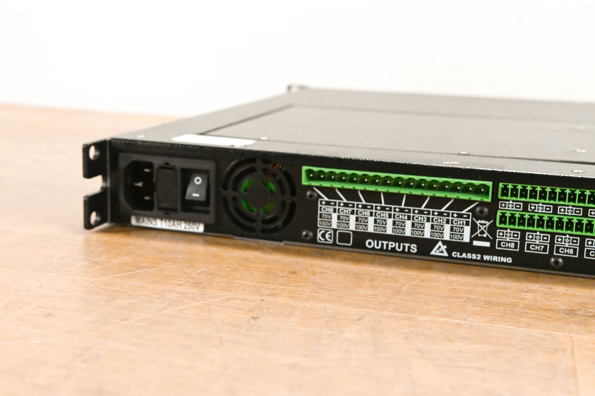 Powersoft Ottocanali 1204 DSP+ETH 8-Channel Power Amplifier