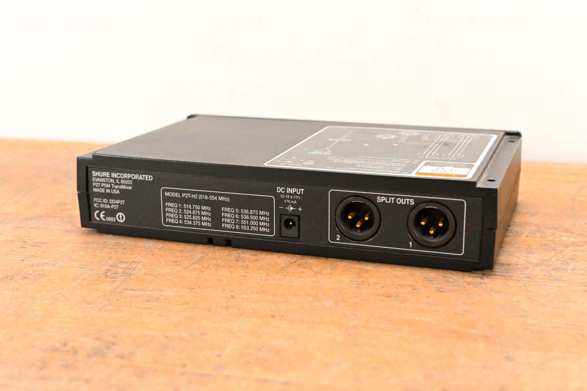 Shure PSM200 In-Ear Personal Monitoring System - H2 Band NO POWER SUPPLY