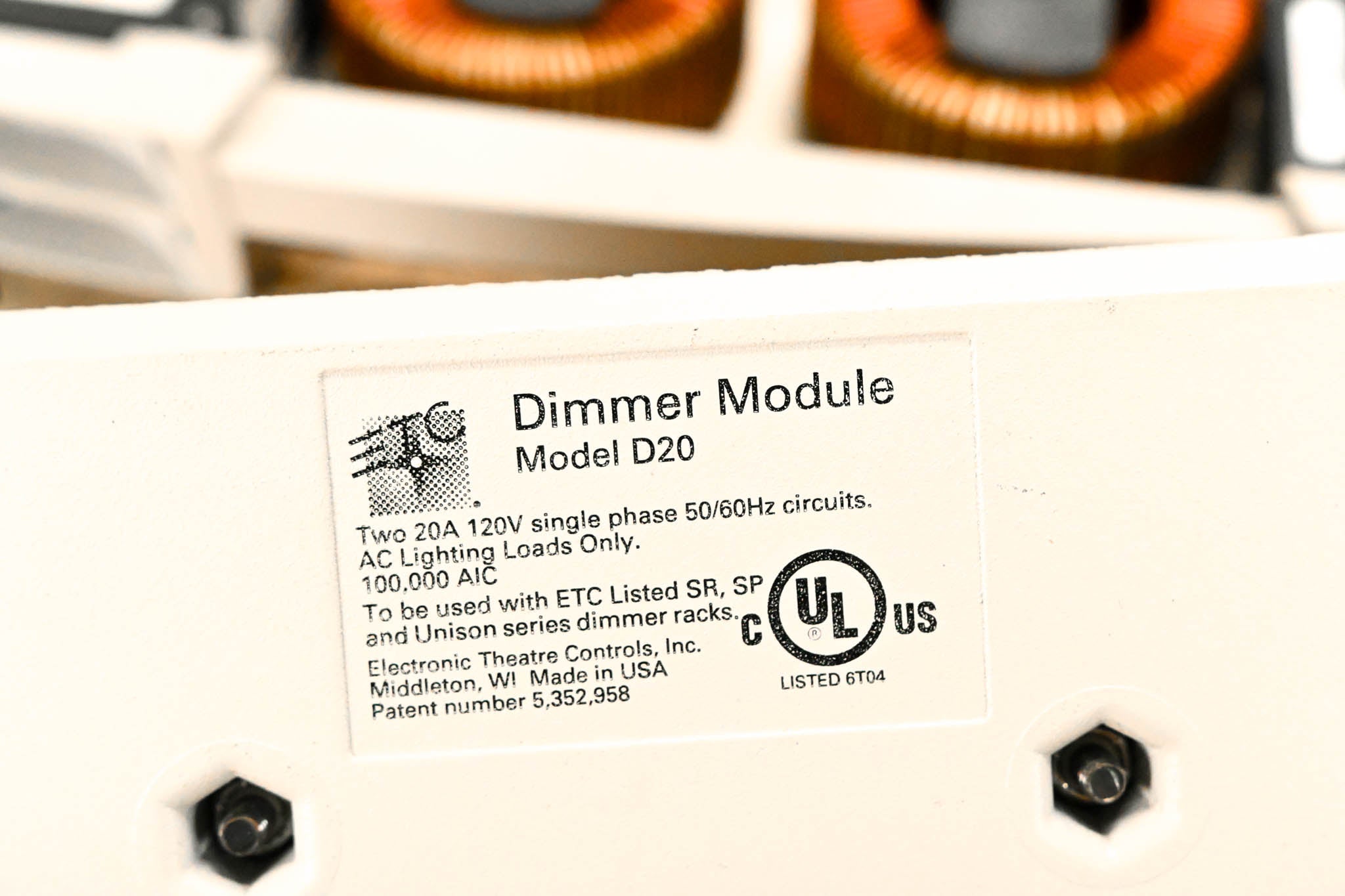 ETC D20 Dual 20A Dimmer Module (Pack of 3)