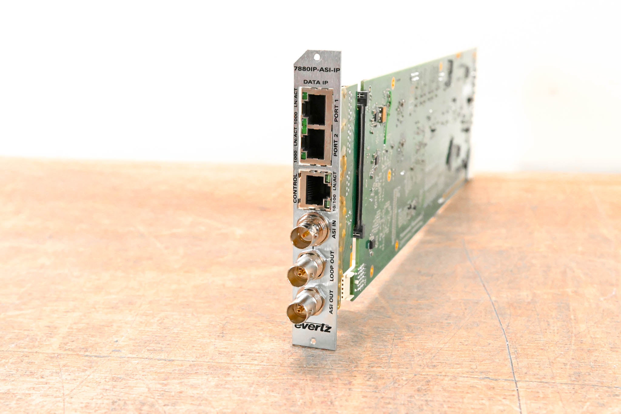 Evertz 7880IP-ASI-IP ASI/SDI IP Encapsulator for 7700/7800 Multiframe