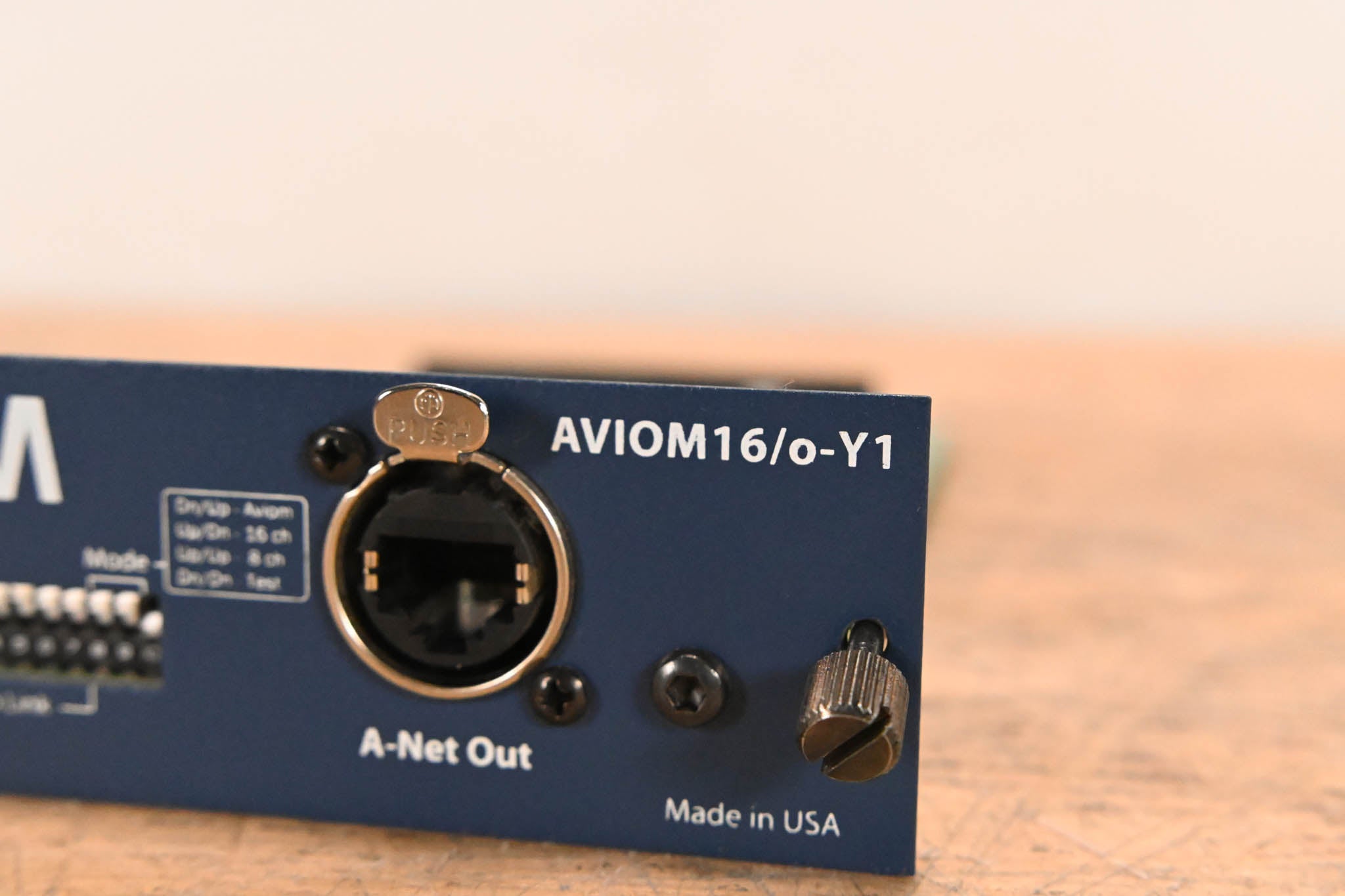Aviom 16/o-Y1 A-Net Card for Yamaha Digital Products